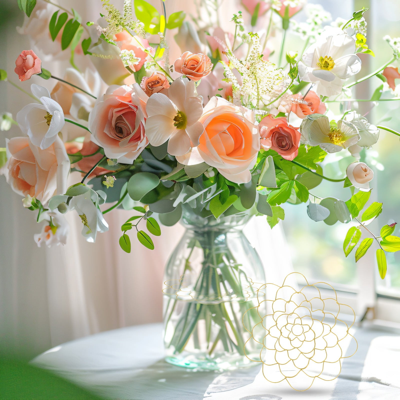 Stainless Steel Flower Arranger Frog