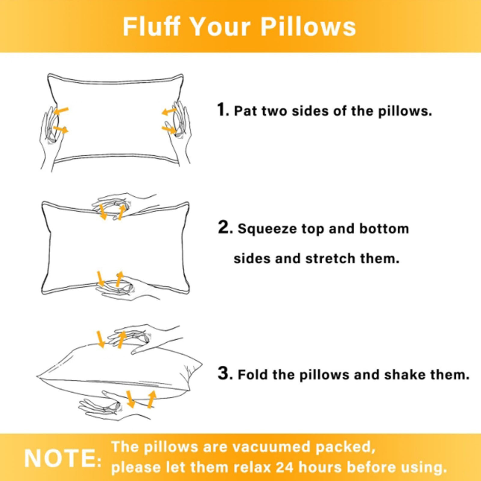 2 Pack Small Pillow