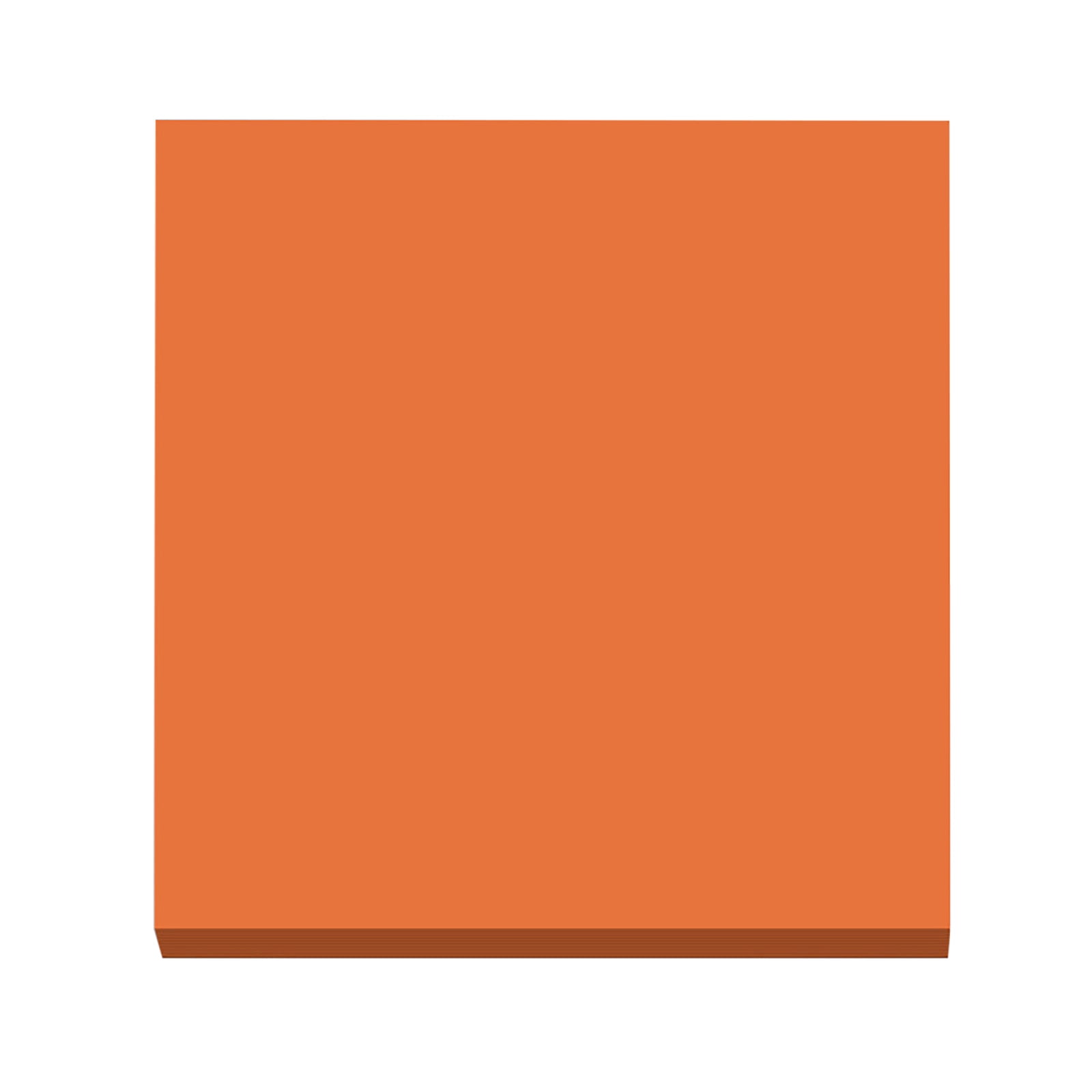 1 Pack Premium Multi-Use Sticky Notes 3x3 in Post Bright Stickies Colorful Super Sticking Power Memo Pads, Strong Adhesive, 100 Sheets/pad, Super Sticking Power Memo Pads(light blue,3x3") Orange