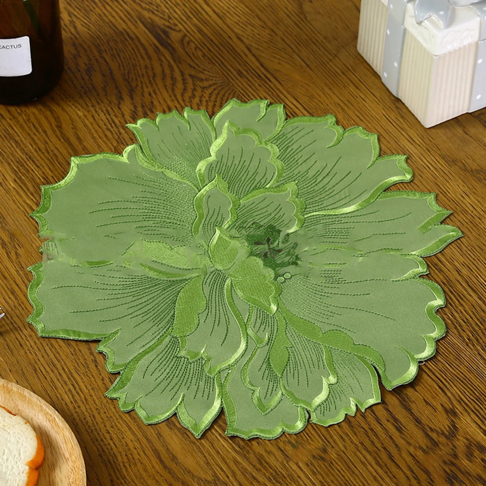 4 Pcs Flower Placemat