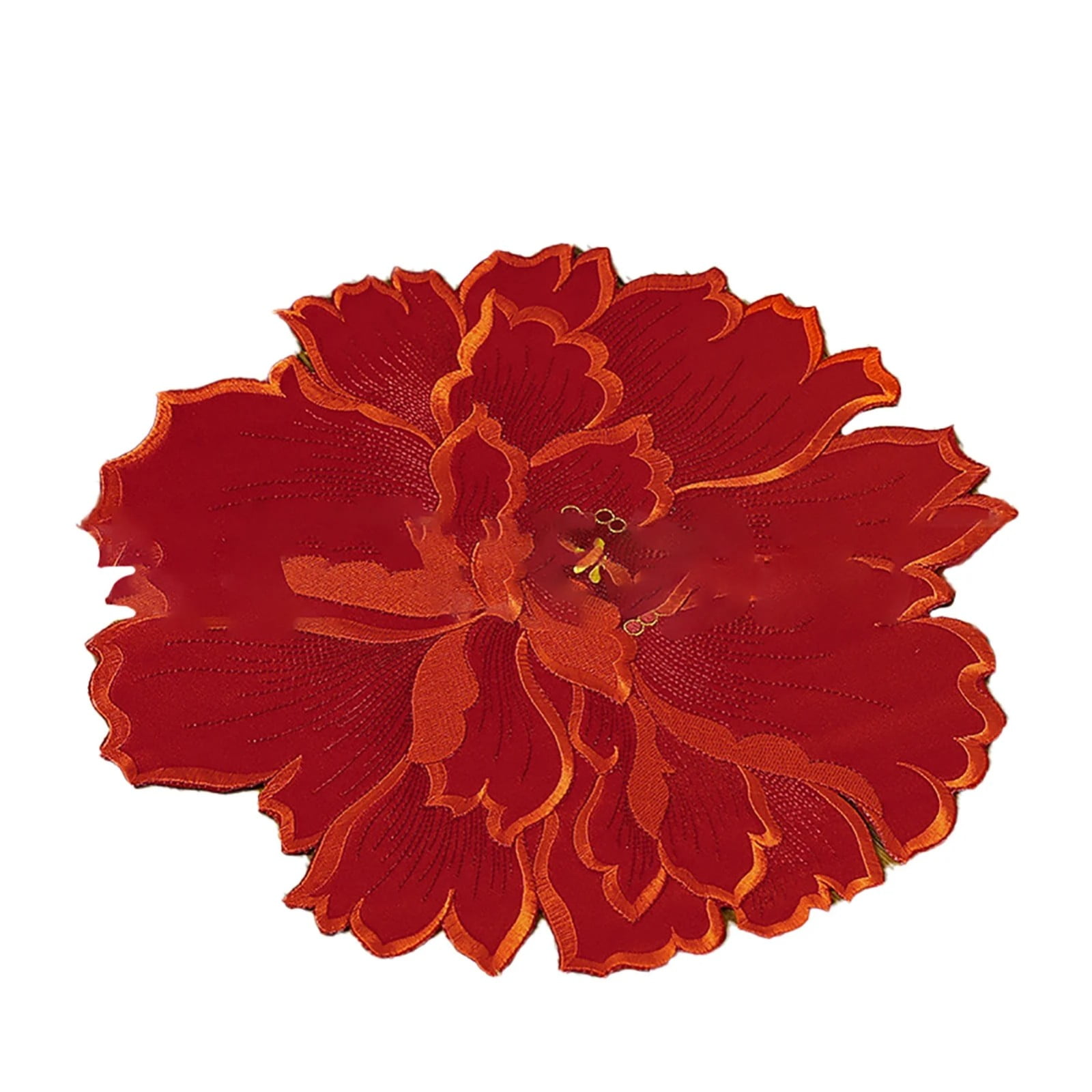 4 Pcs Flower Placemat