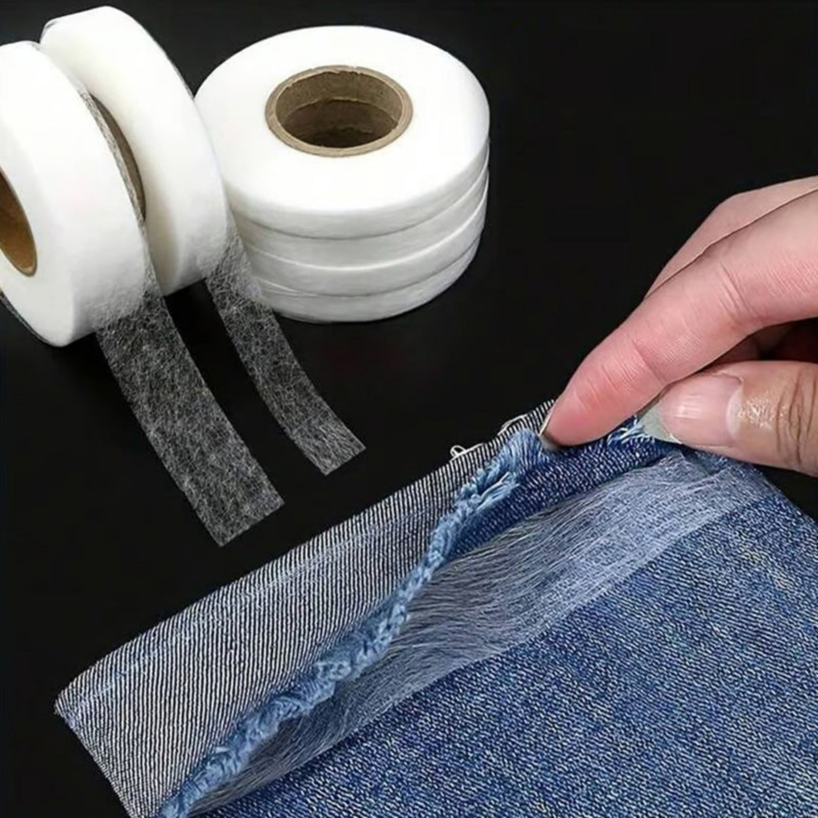 White No Sew Hemming Tape Double Sided
