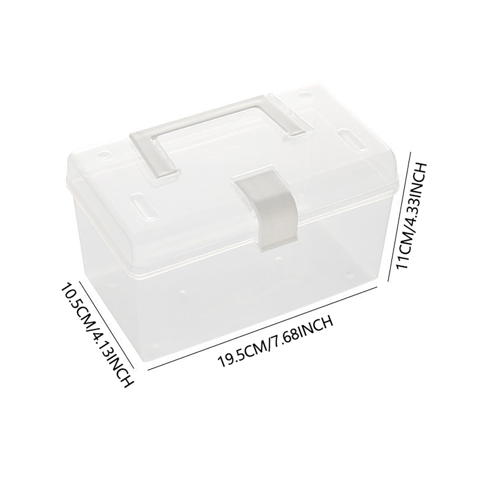 Plastic Storage Bins With Lid and Handle