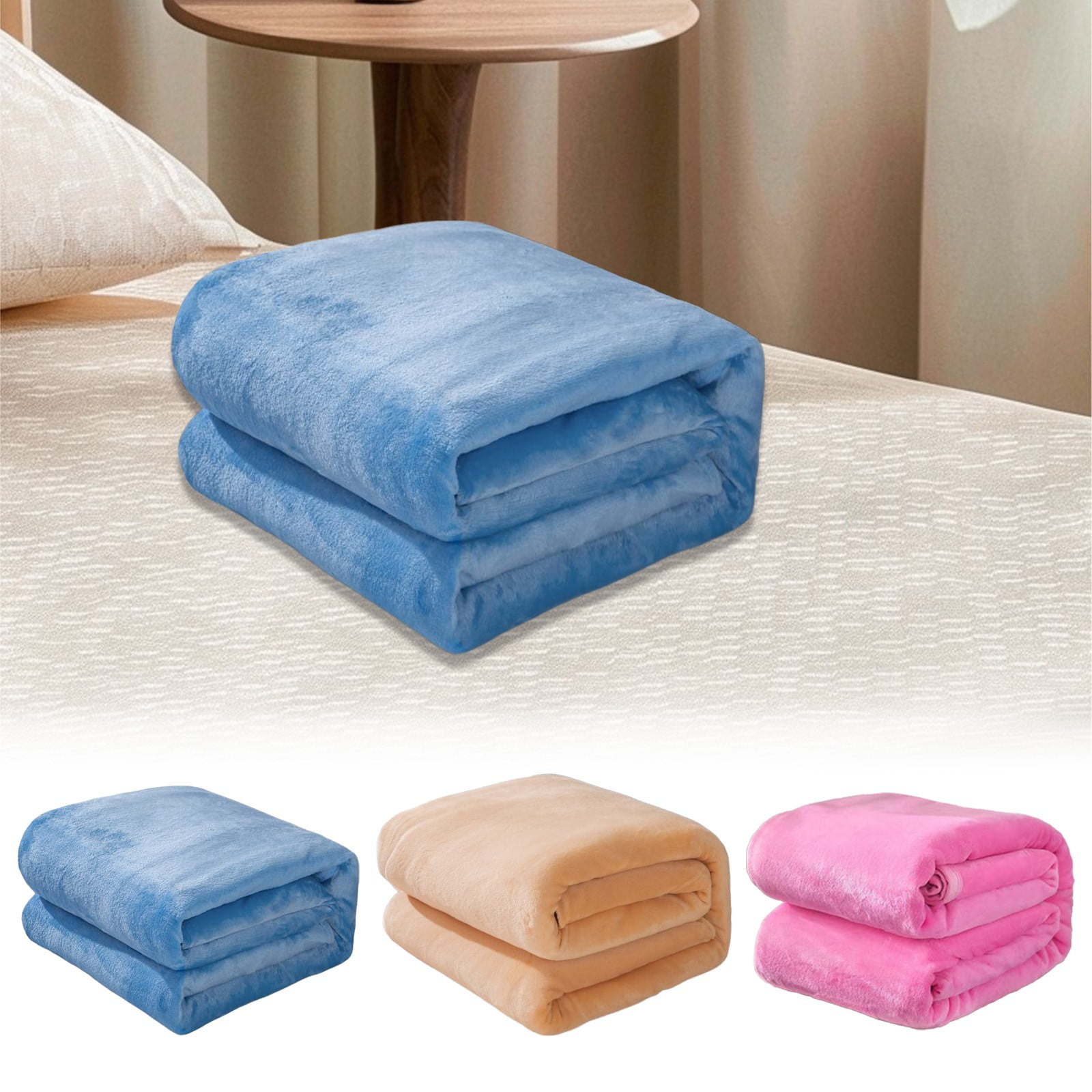 Fleece Throw Blanket for Couch