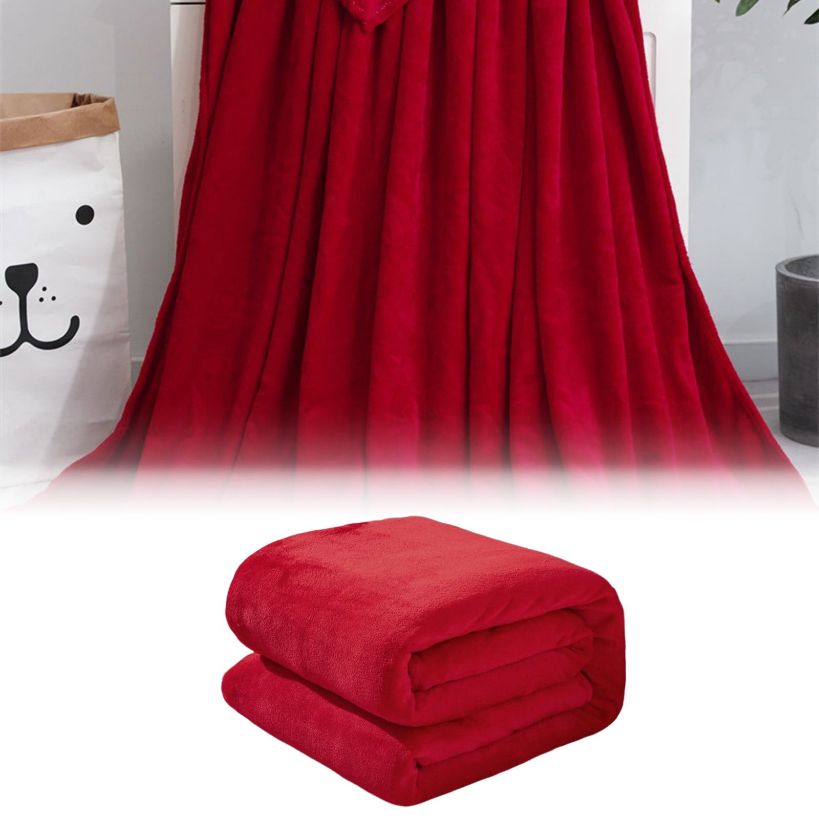 Fleece Throw Blanket for Couch