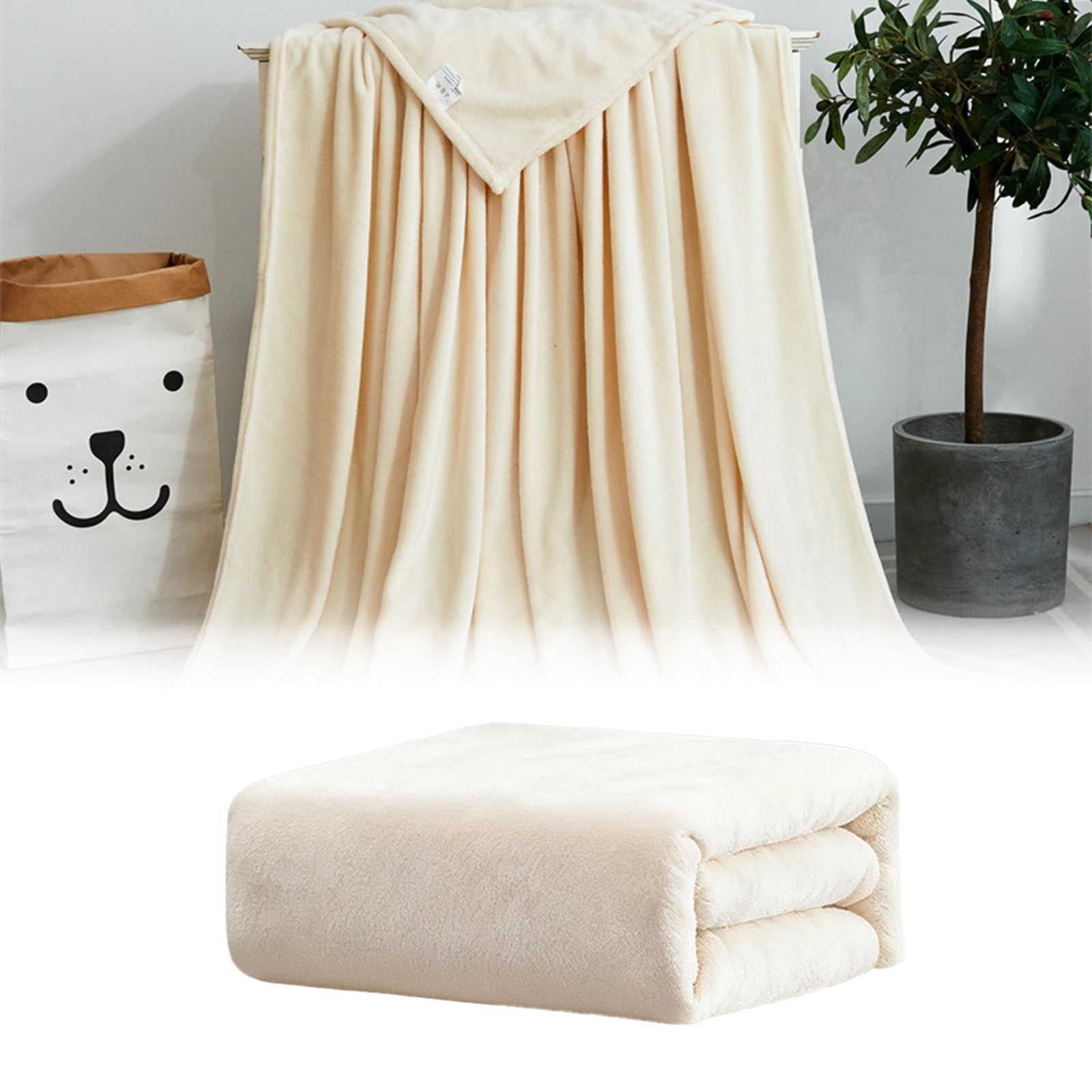 Fleece Throw Blanket for Couch