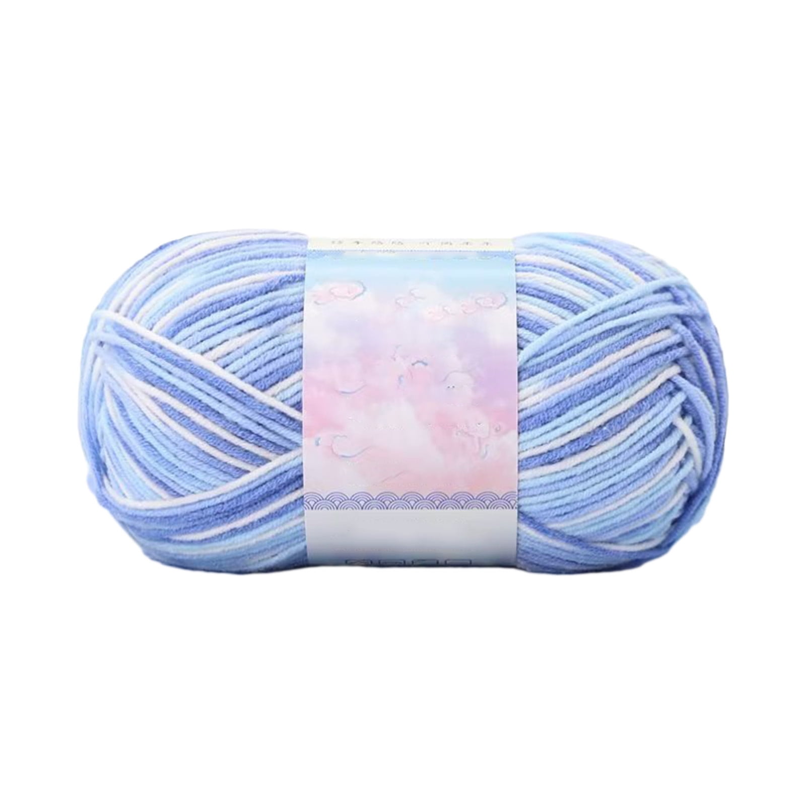 Milk Cotton Tie-Dye Yarn for Knitting and Crochet Milk Cotton Tie-Dye Yarn for Knitting and Crochet