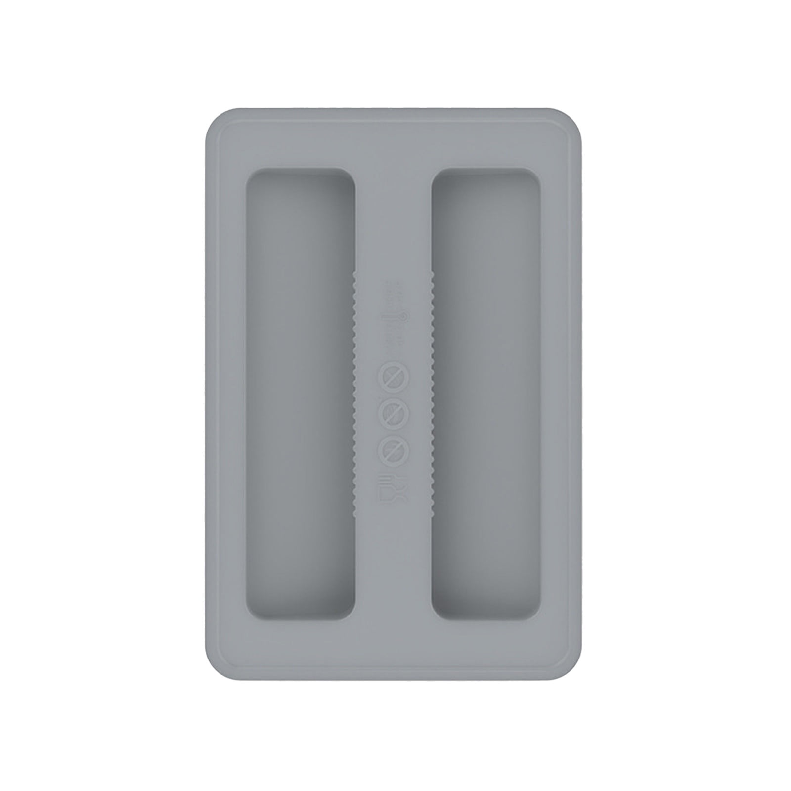 CCMAOLU Silicone Toaster Cover 2 Slice Wide Slot,Reusable Heat Resistance Bread Machine Topper Cover,Dirt Proof Sandwich Accessories That Fit Most Toasters,Simple Design Easy to Clean & Wipe Gray