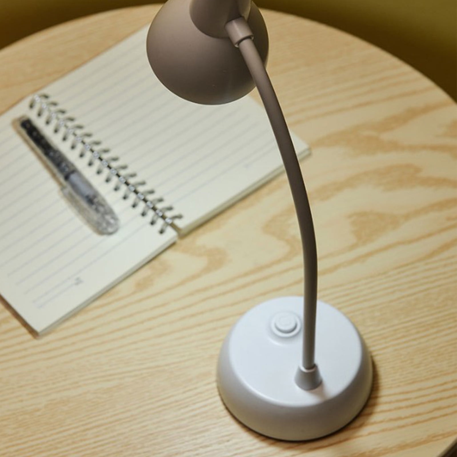 CCMAOLU Cute Pink Desk Lamp with USB Charging Port