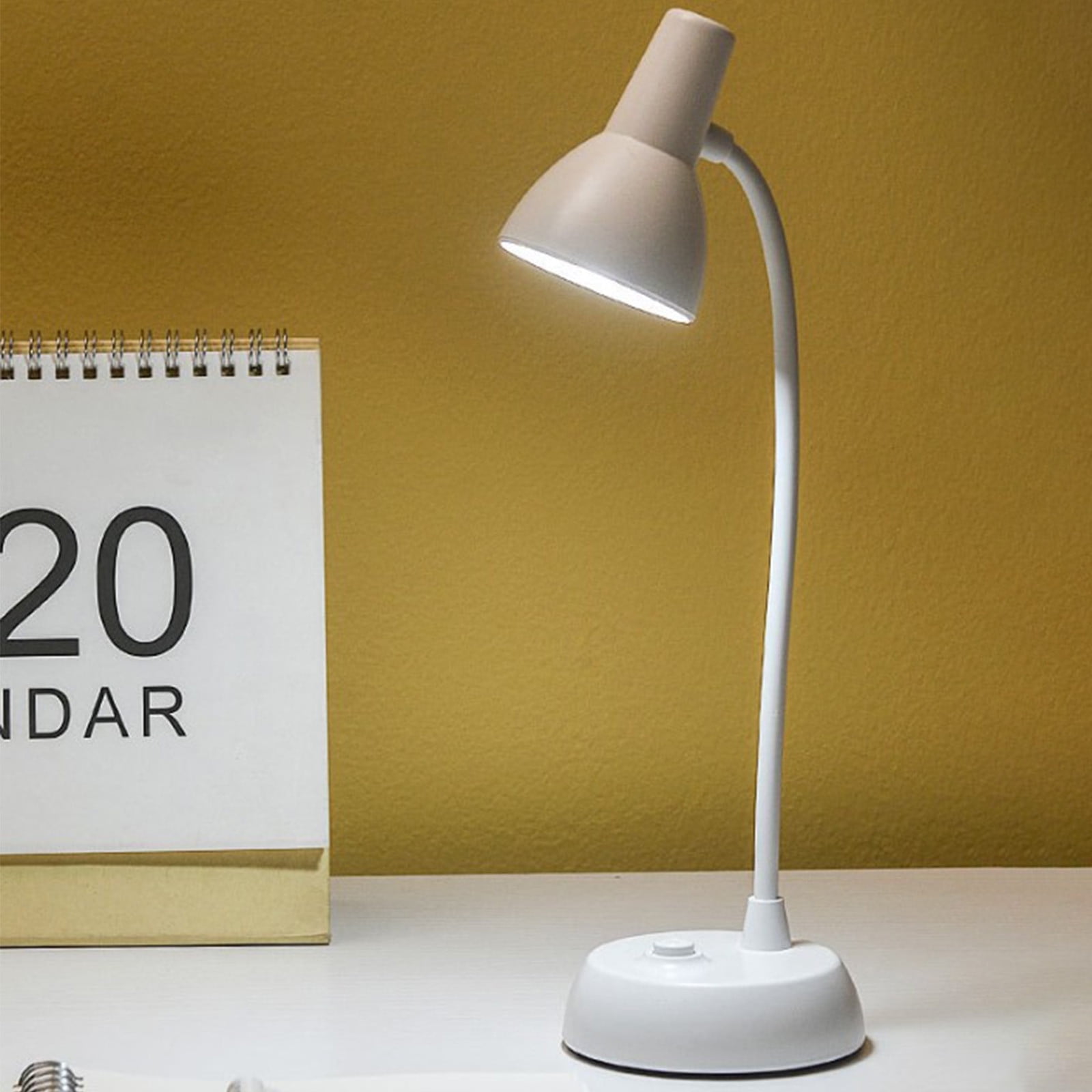 CCMAOLU Cute Pink Desk Lamp with USB Charging Port