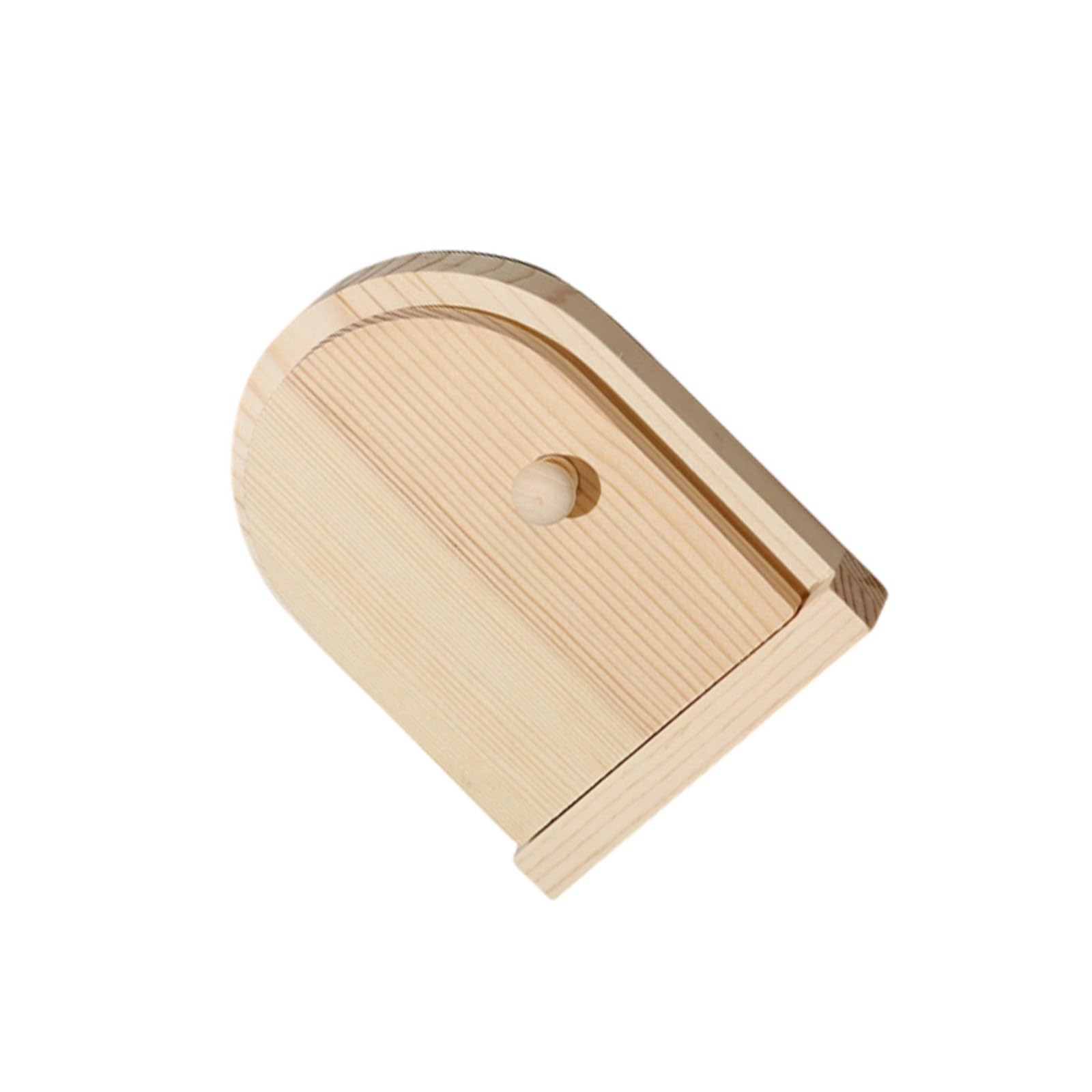 Elf Door - Tooth Fairy Door - Gnome Door Wood - Wall Decoration - Wall Decoration - Miniature - DIY Crafts - Wooden House - Interior Accessories - Fairy Tales - Decorative - Natural Material - Paintable - Magical World - 1 piece