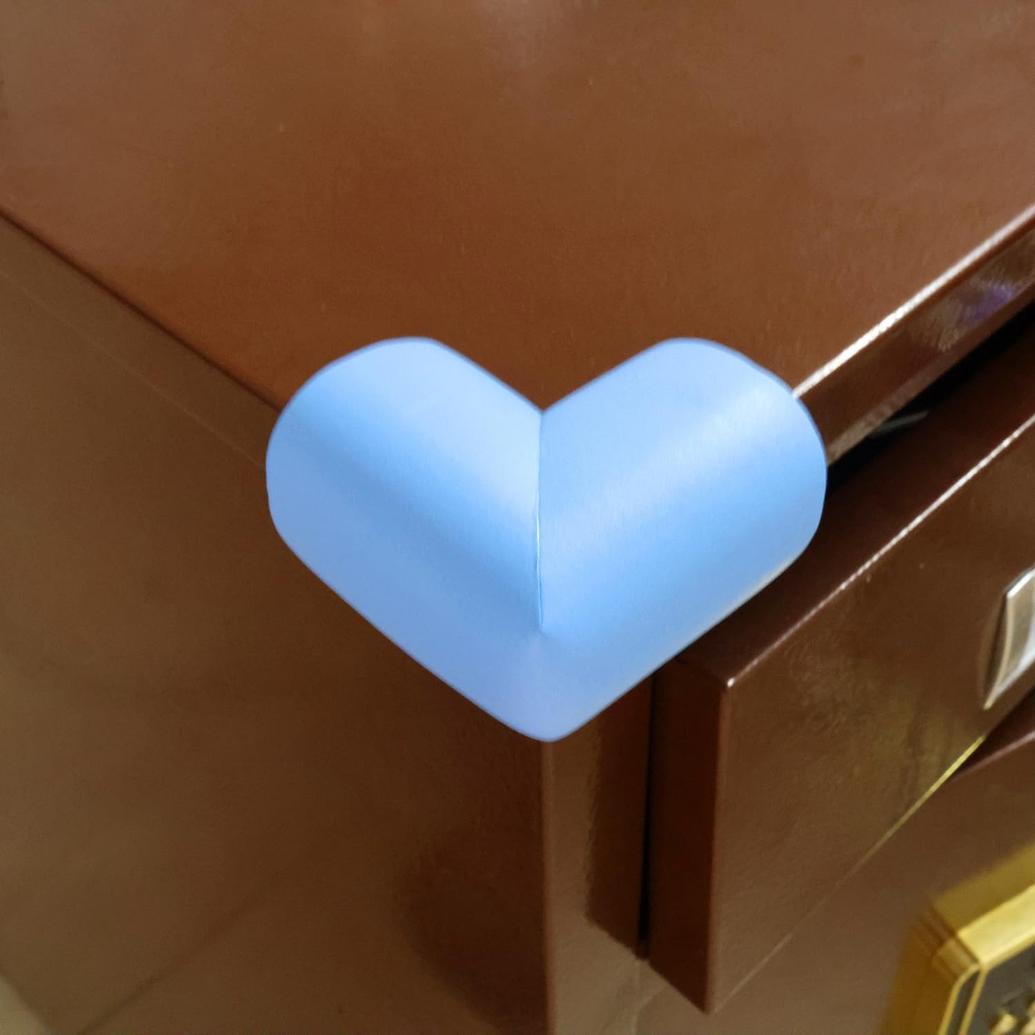 Corner Protectors - Table Corners - Furniture Bumpers - Table Protector - Corner Protectors - Furniture Protectors - Bumper Pads - Wall Protector - Door Stopper - Foam Rubber Bumper Strips - Self-Adhesive Table Edge - Universal Corners - Blue - 12 Pieces