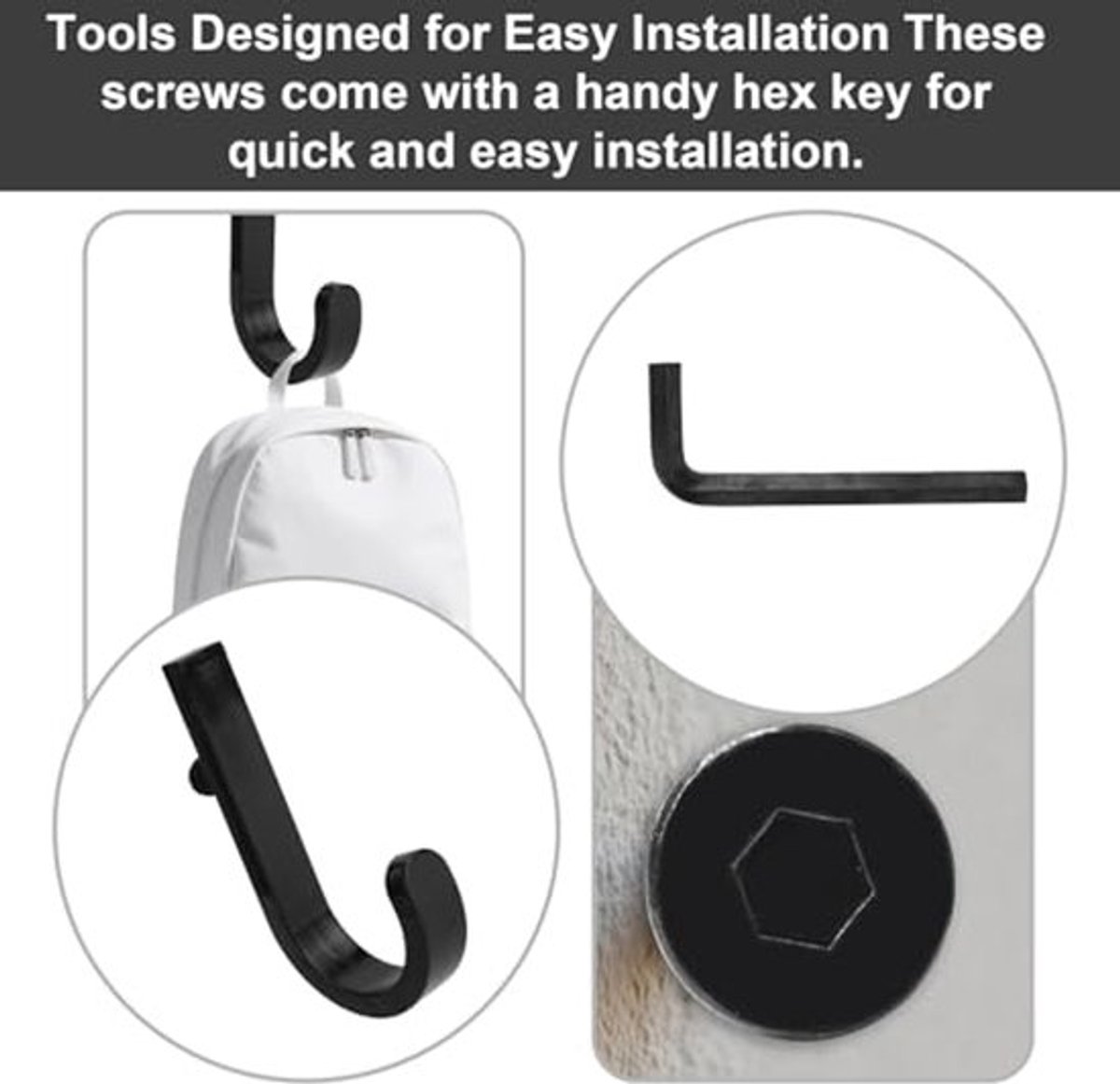 Set of 16 Storage Hooks for Suncast