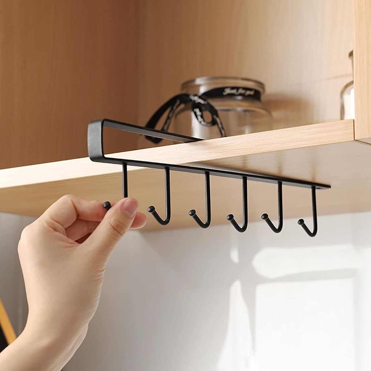 Storage rack - hooks - multifunctional hooks - nail-free hooks - storage accessories - suitable for cabinets