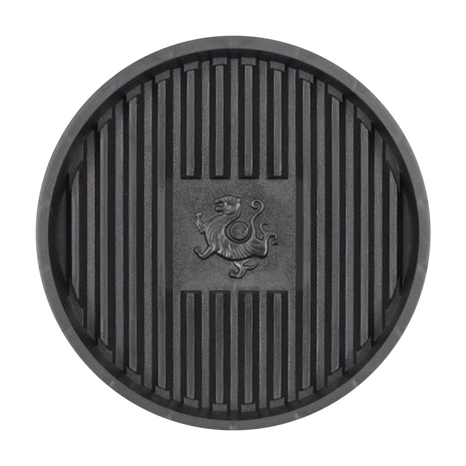 10 Inch Plant Saucer Tray,Decorative Flower Pot Drip Tray, Non-Slip Water Catch Basin for Indoor/Outdoor Potted Plants - Leak Proof Plant Mat for Furniture Protection Black