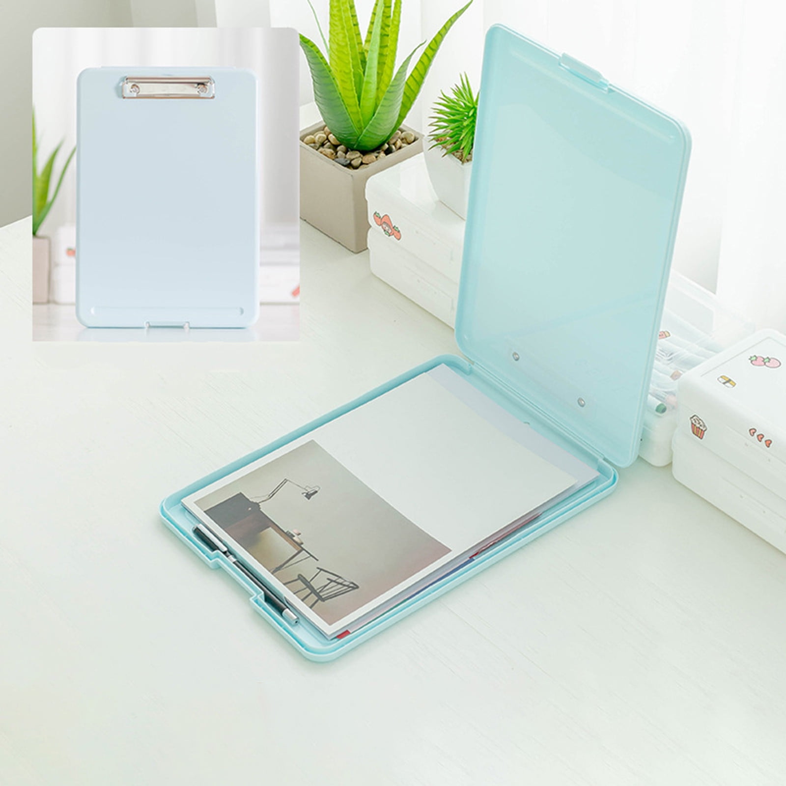 Clipboard with Storage File Box Clipboard with Storage File Box