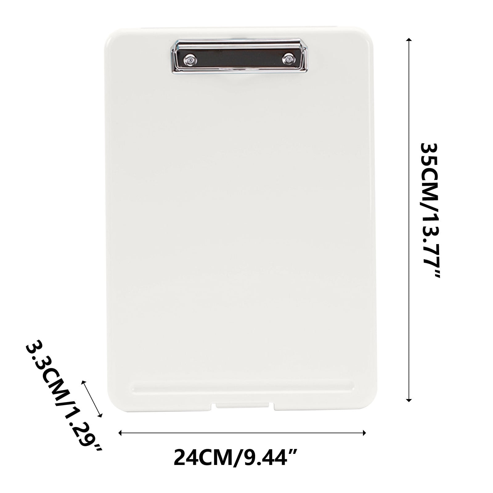 Clipboard with Storage File Box