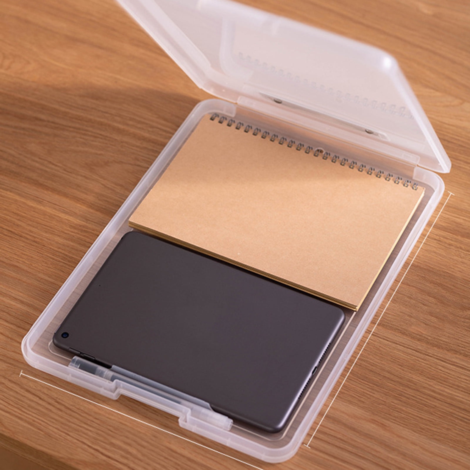 Clipboard with Storage File Box