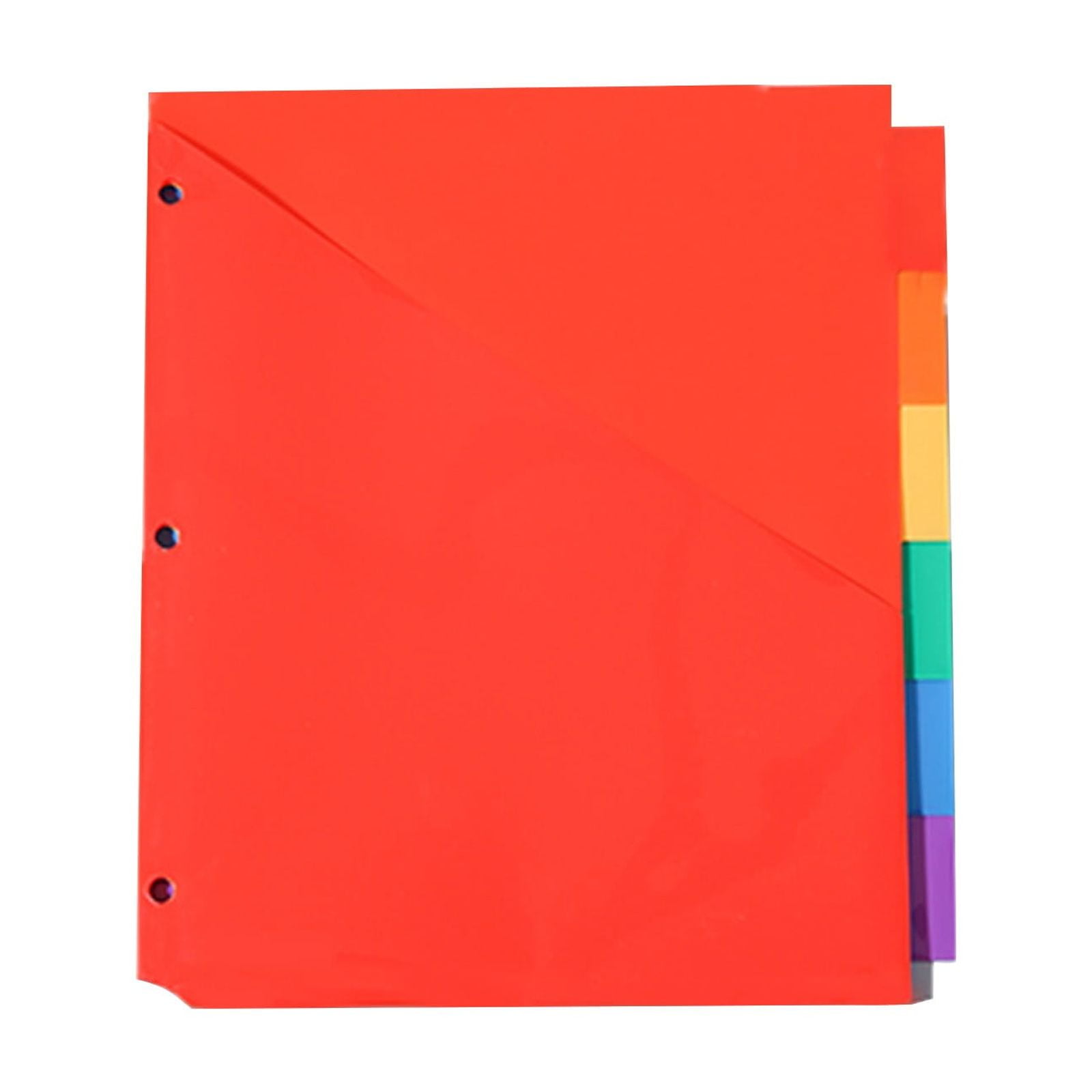 Durable Multicolor 3-Ring Binder