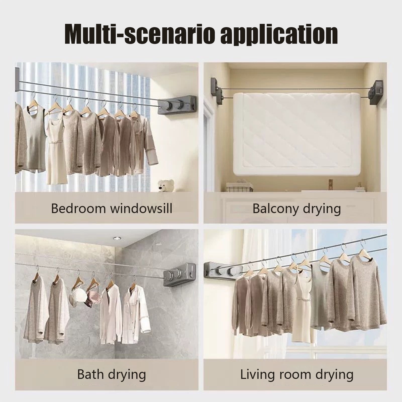 Retractable Clothesline Indoor