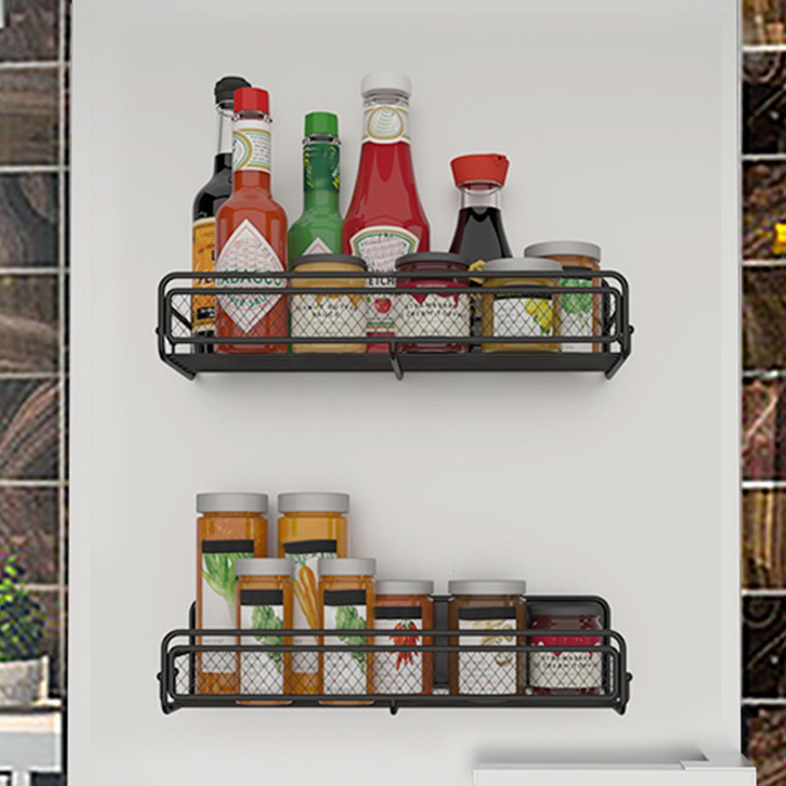Magnetic Spice Rack for Refrigerator