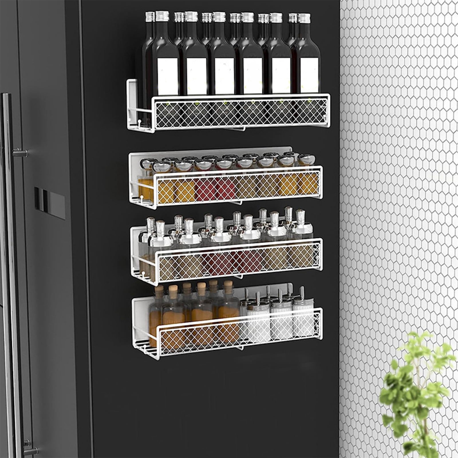 Magnetic Spice Rack for Refrigerator Magnetic Spice Rack for Refrigerator