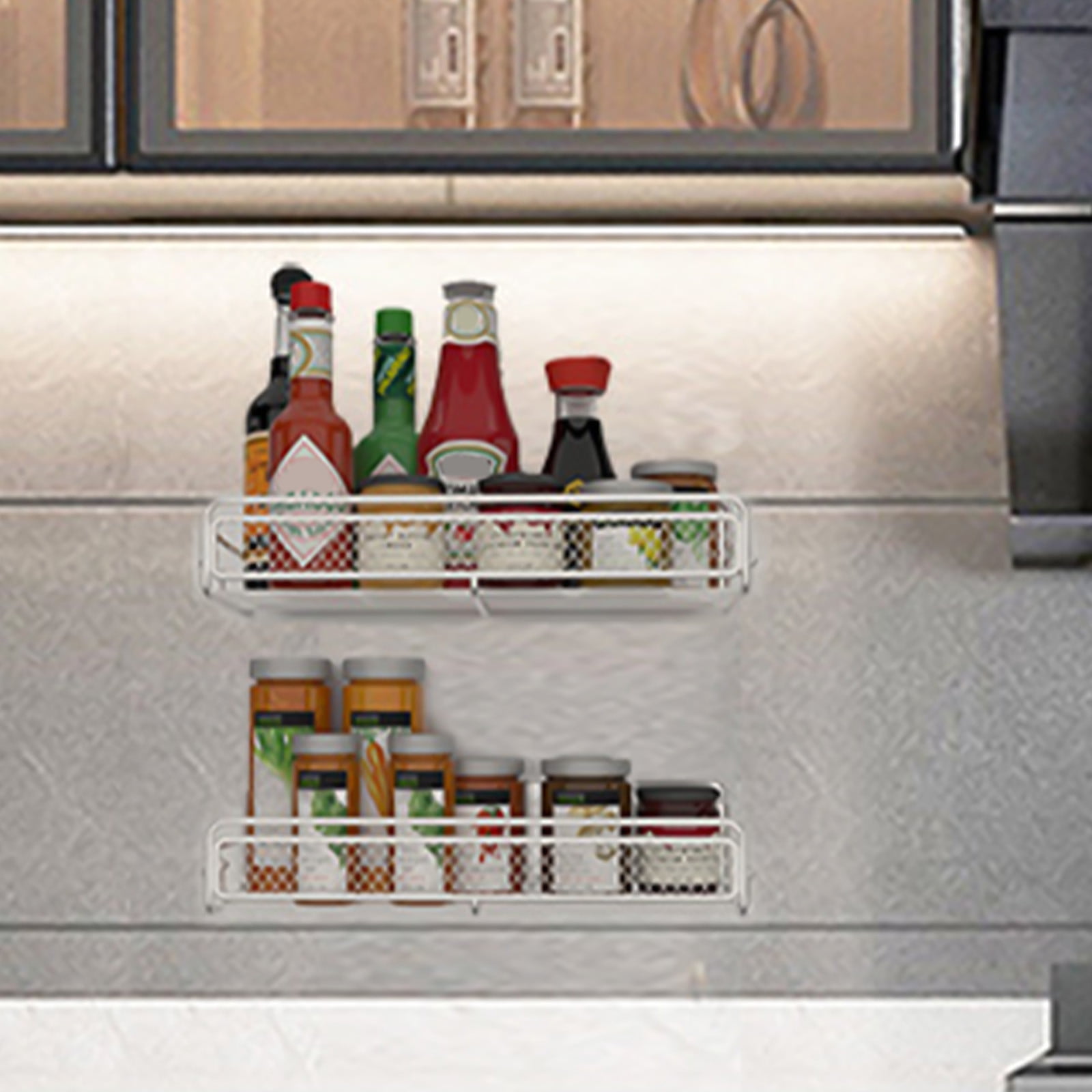 Magnetic Spice Rack for Refrigerator