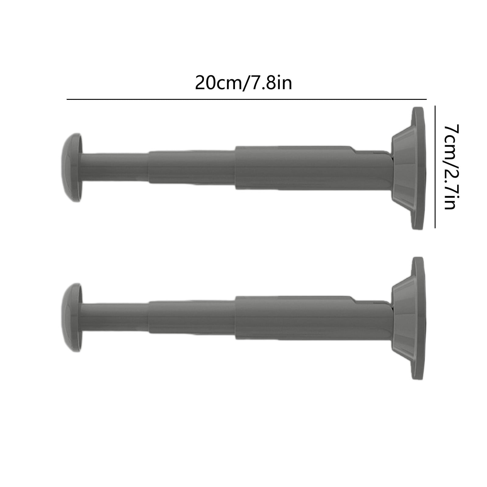 2PCS Retractable Clothes Hanger Storage Rack