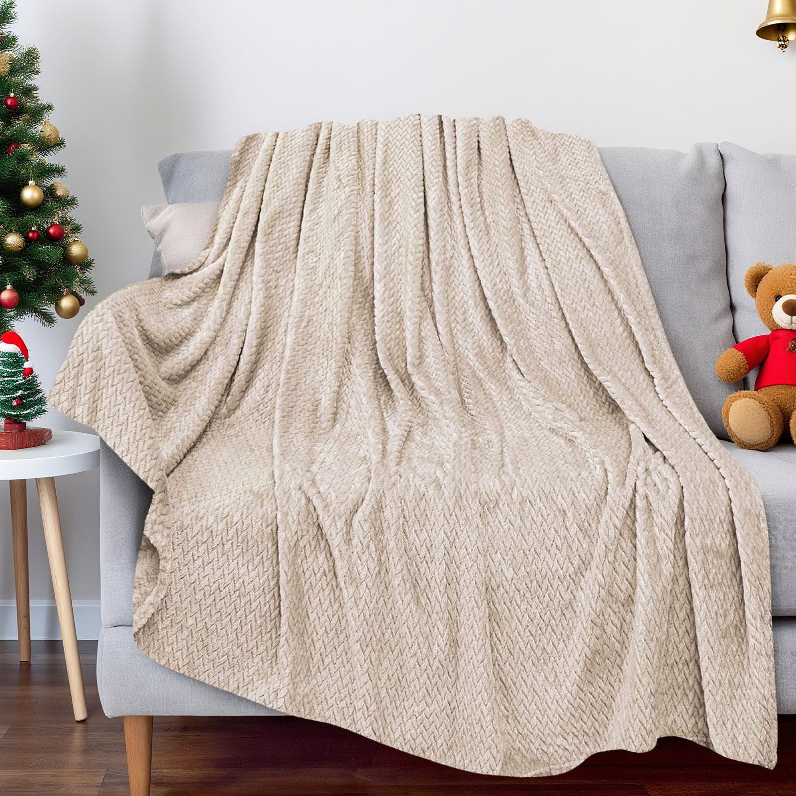 Christmas Solid Color Blanket Christmas Solid Color Blanket