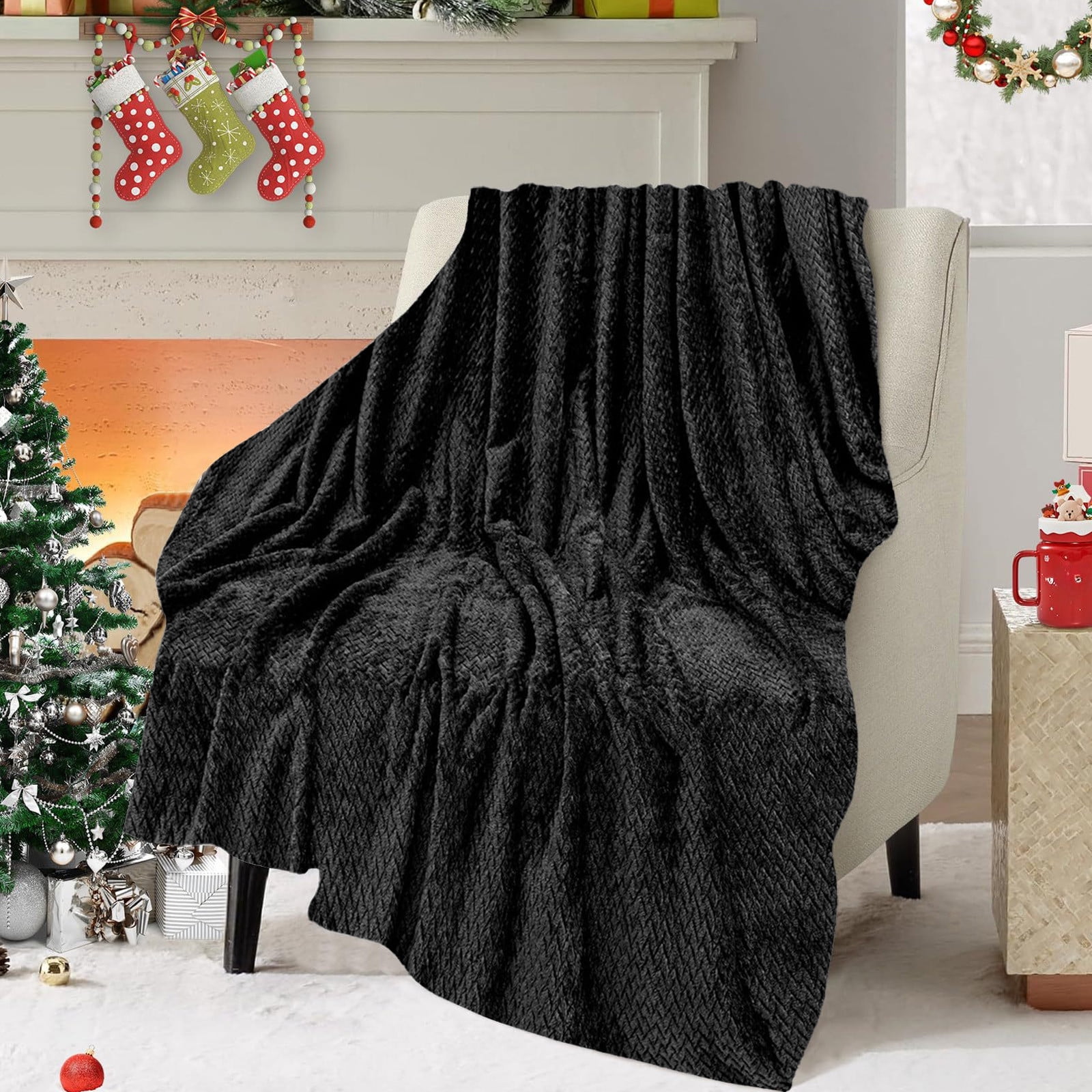 Christmas Solid Color Blanket Christmas Solid Color Blanket