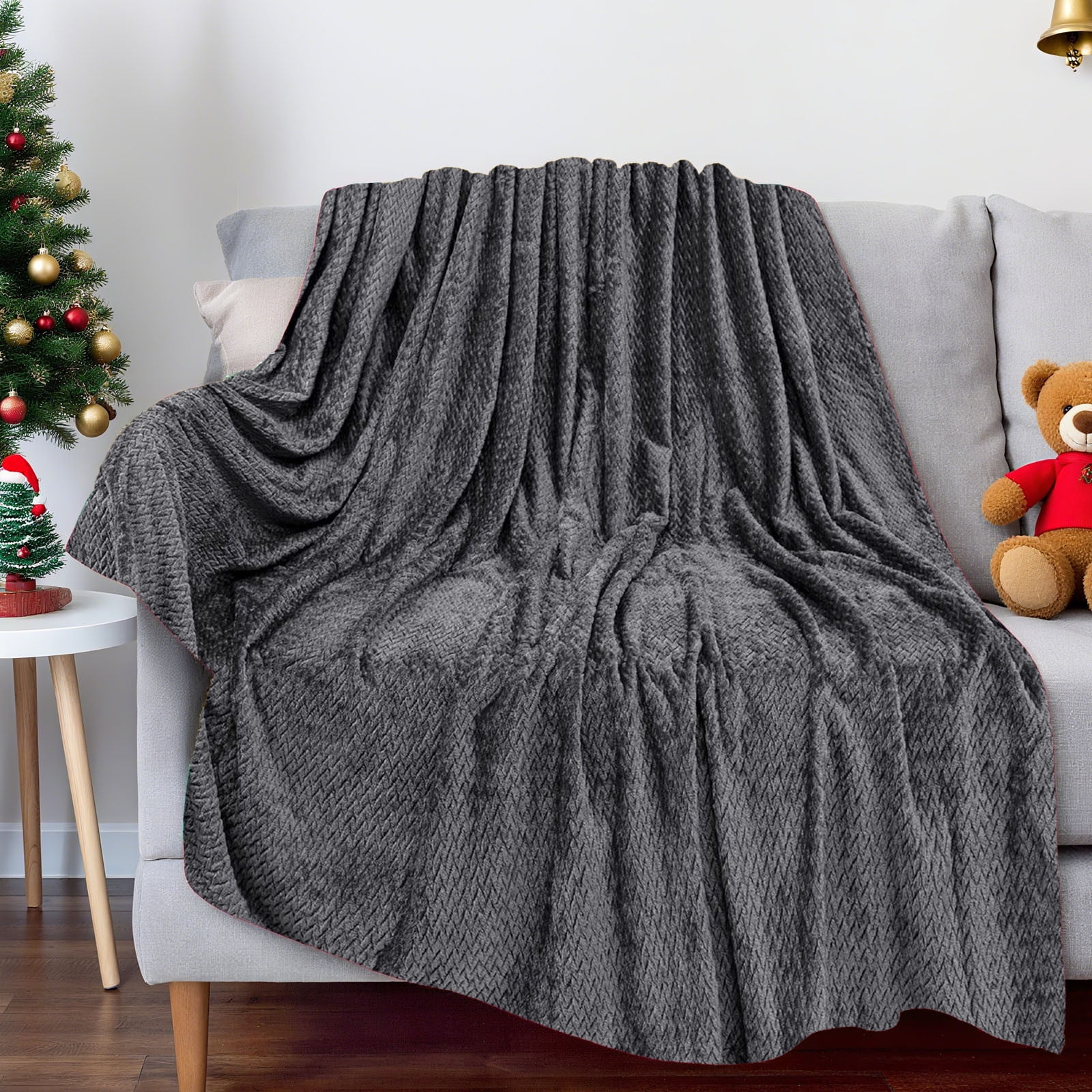 Christmas Solid Color Blanket Christmas Solid Color Blanket