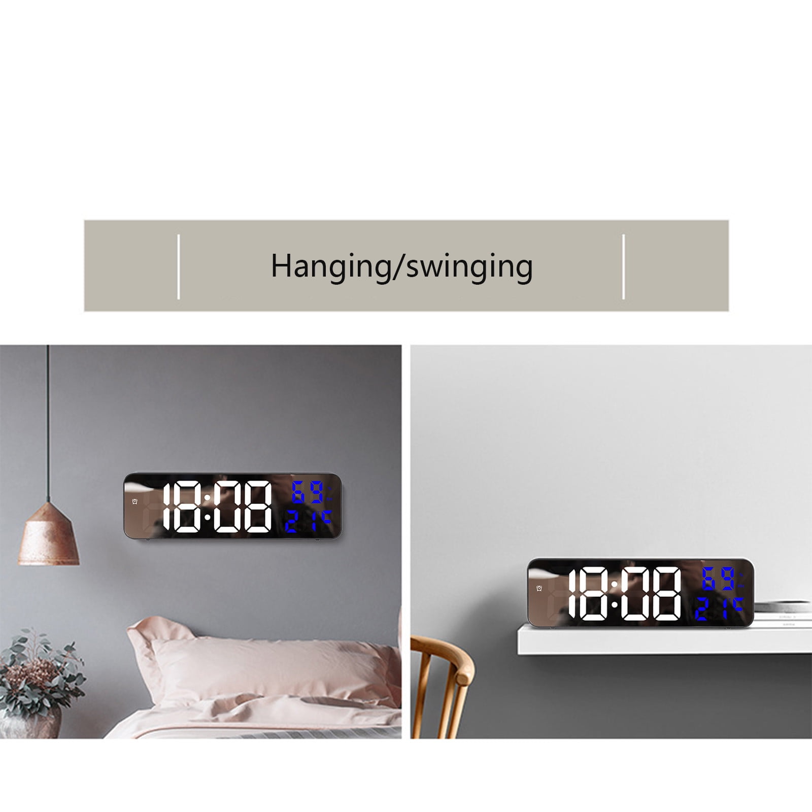 Digital Clock Large Display