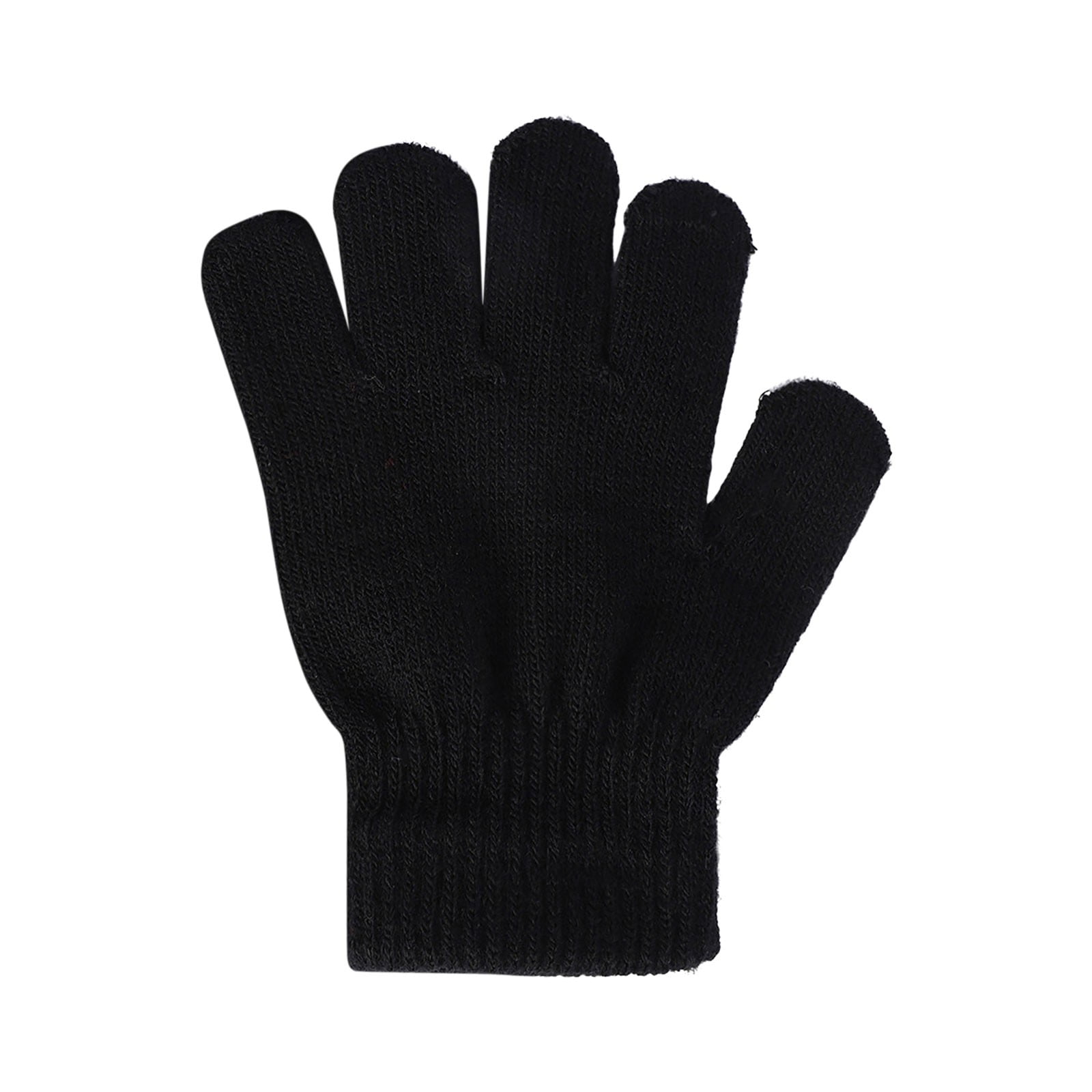 GXWEA 2T Gloves Kids Waterproof Gloves Kids Gloves Winter Gloves Thick Gloves Stretchy Warm Gloves Boys Girls 6-11 Year 5-12 years AHA3 kids snow gloves Black