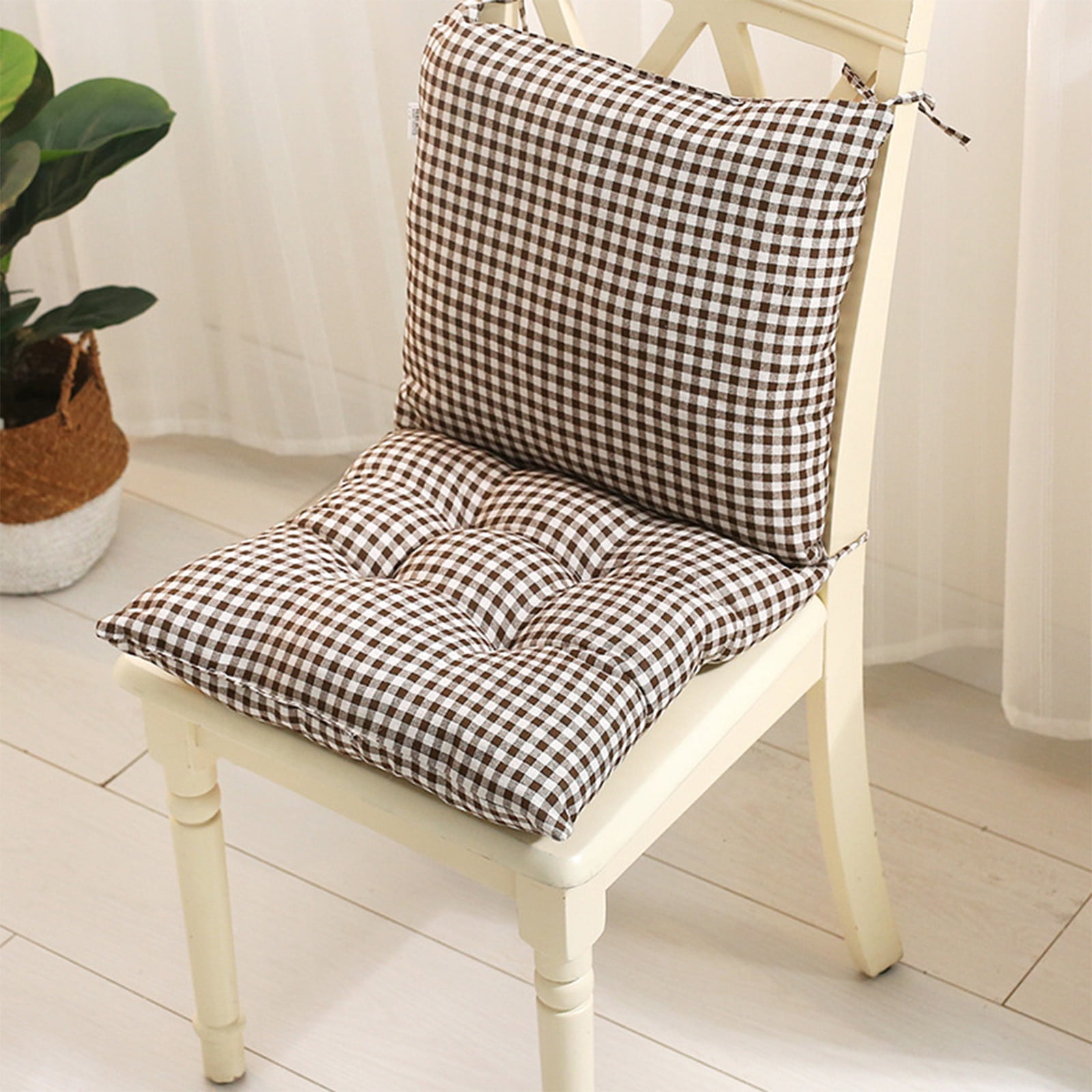 High Back Chair Cushions with Ties High Back Chair Cushions with Ties