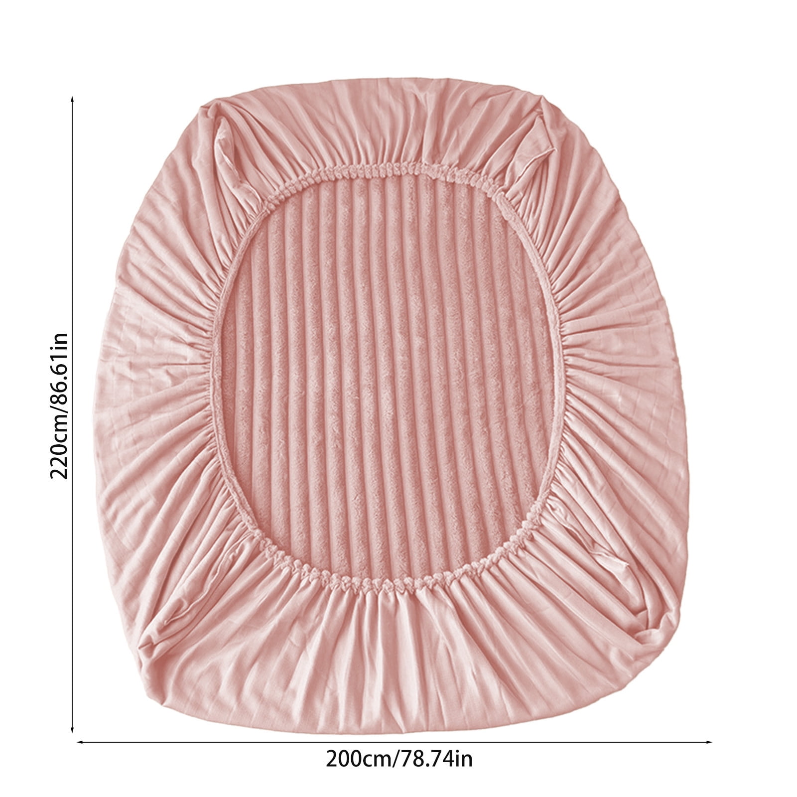 Velvet Fleece Fitted Sheet Bed Sheet
