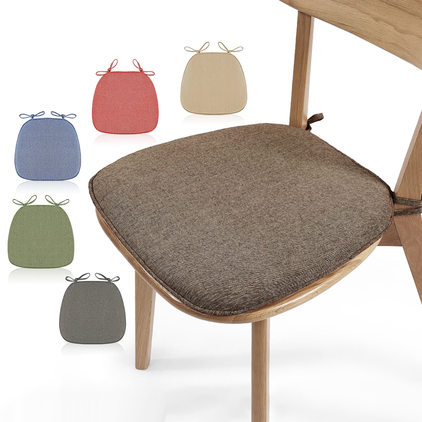 Chair Cushion with Ties for Dining Chairs Chair Cushion with Ties for Dining Chairs