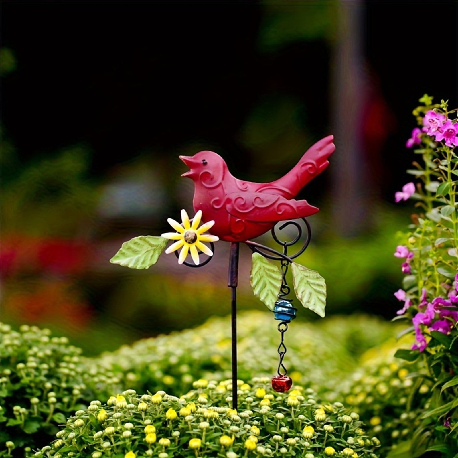 Metal Bird Decorative Garden Stakes Metal Bird Decorative Garden Stakes