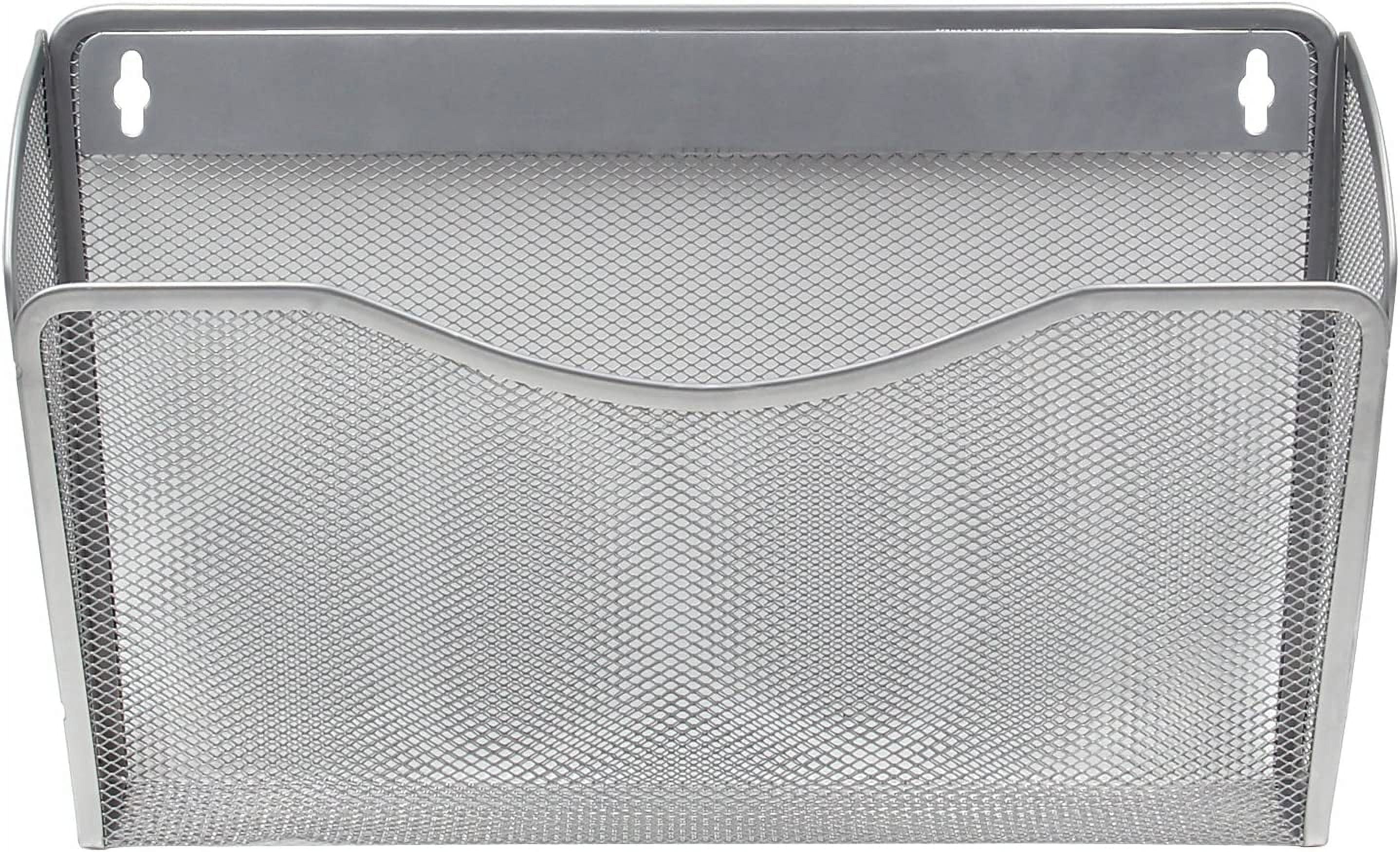 Tutuviw Wall Mount File Organizer Metal Letter Size