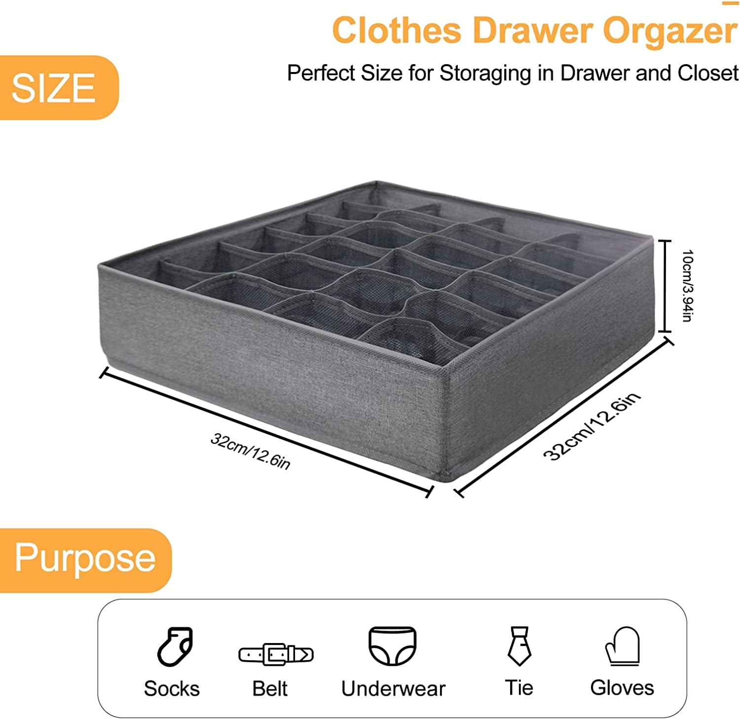 Tutuviw Wardrobe Clothes Organizer for Jeans