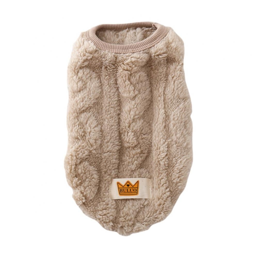 Cat Sweaters Kitty Sweater for Cats Knitwear,Small Dogs Kitten Clothes Male and Female,High Stretch,Soft,Warm Dog Clothes for Small Dog and Cat Winter XS Beige