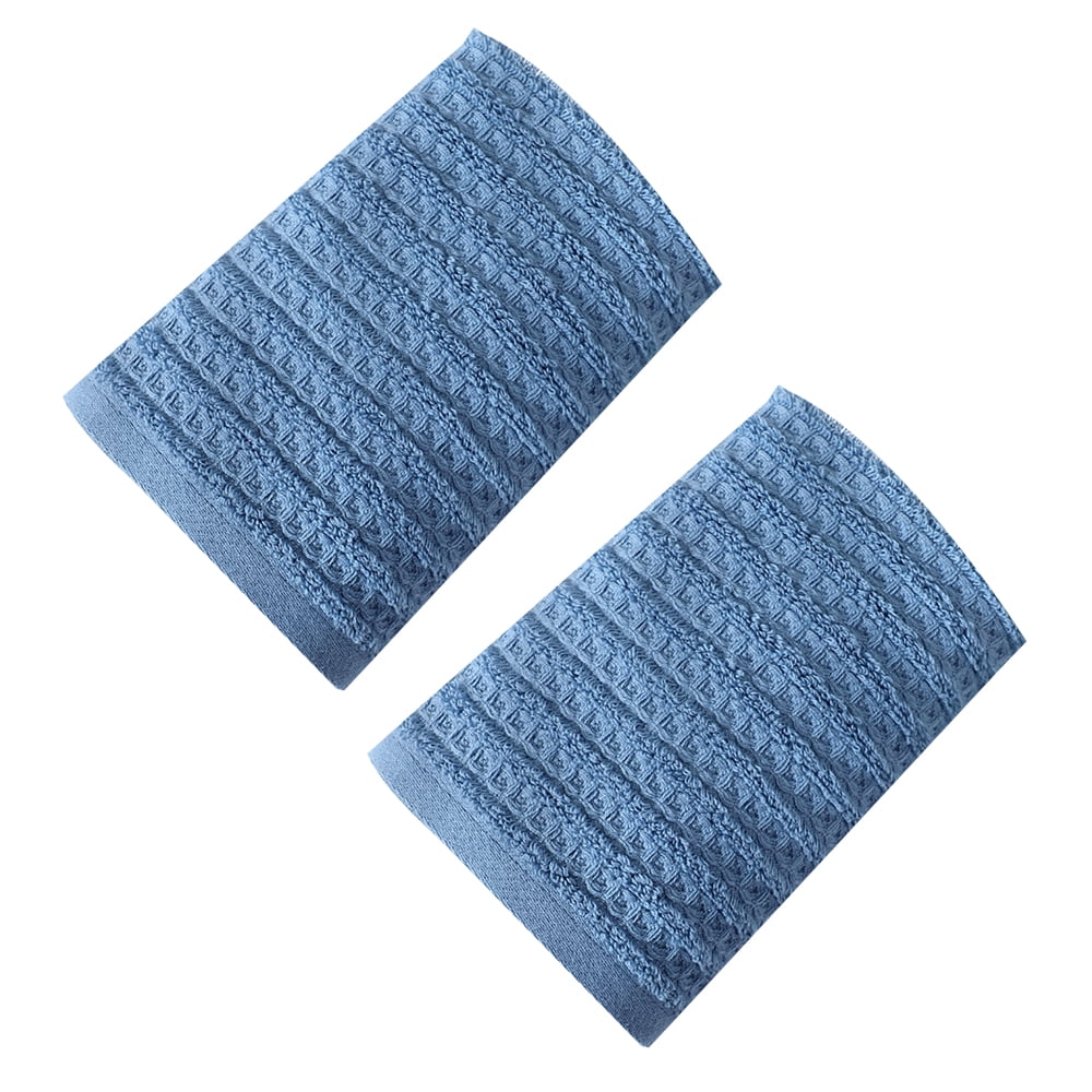 100% Cotton Soft and Absorbent Hand Towel-Waffle Hand Towels for Bathroom-Set of 2 Quick Drying Towels Sky blue 100% Cotton Soft and Absorbent Hand Towel-Waffle Hand Towels for Bathroom-Set of 2 Quick Drying Towels Sky blue