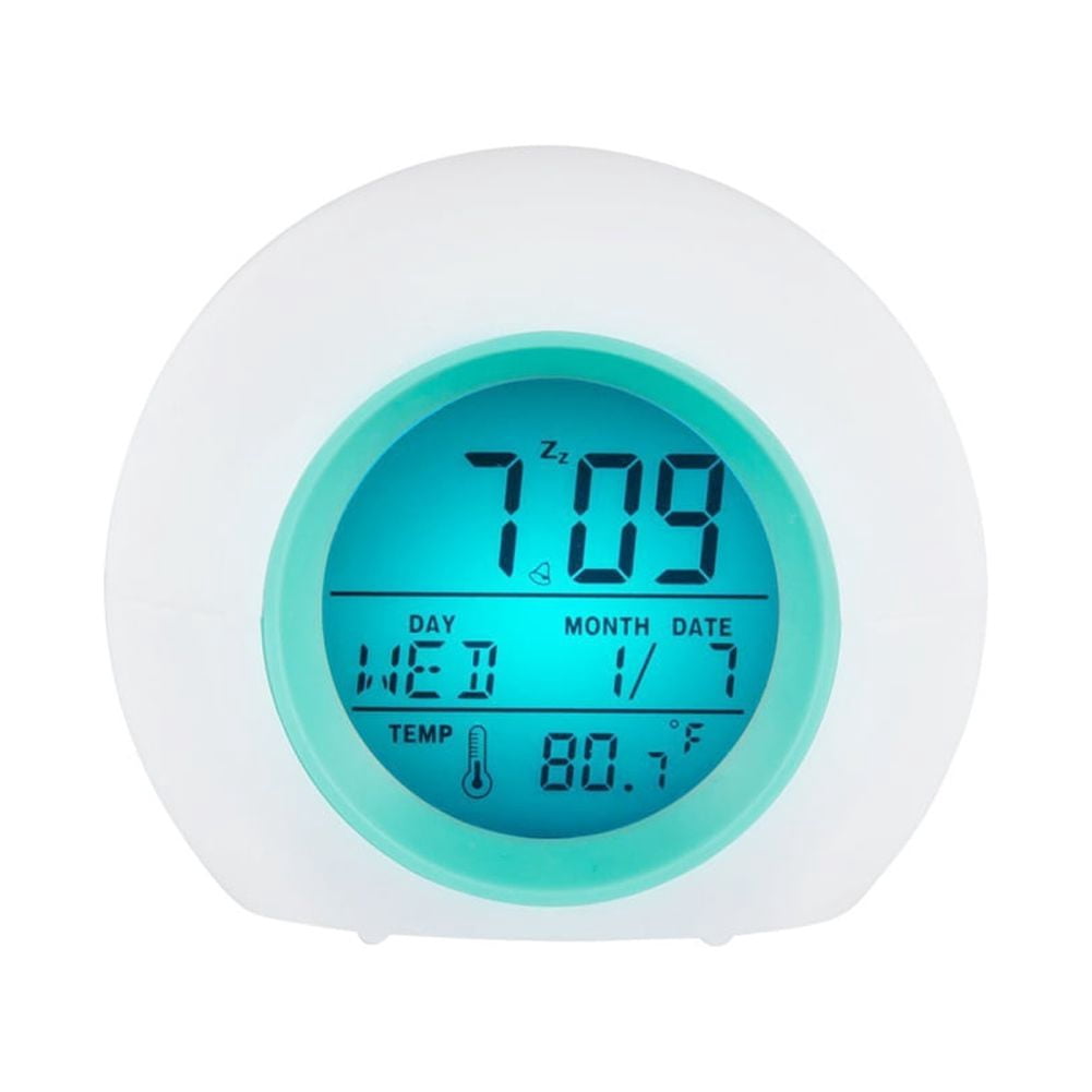 Kids Alarm Clock OK to Wake Alarm Clocks for Kids Toddlers Night Light Clock for Bedrooms with Children%27s Sleep Trainer Cute Clock Birthday Gift for Teen Boys Girls Colorful