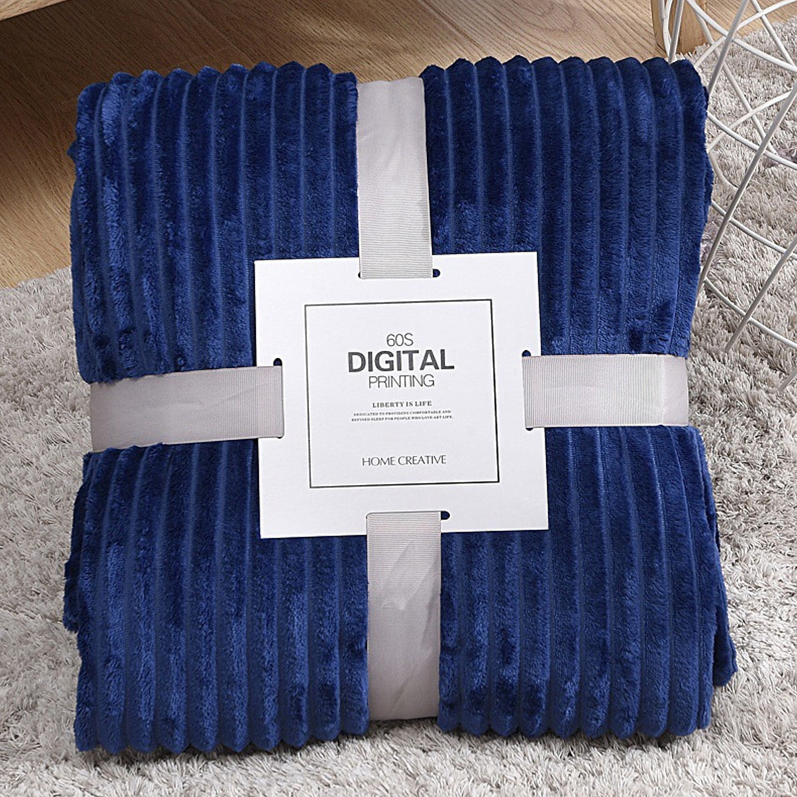 Clearance! Ikeay Throw Blanket,Suitable Lightweight Soft Blanket for Sofas Hugging and Beds-Blankets Plush is Home Textiles One Size F