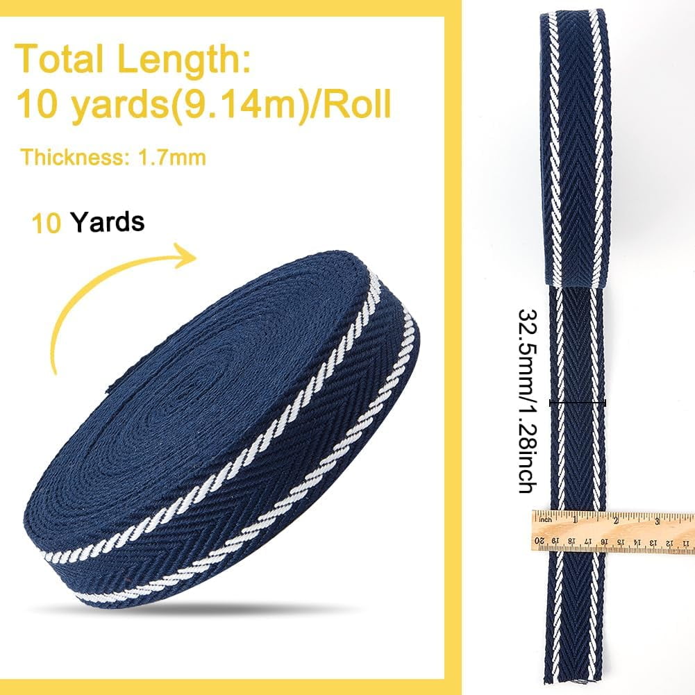 5 Yards Polycotton Jacquard Arrow Ribbon Clothes Accessories Olive 1-1/2 inch(38mm)