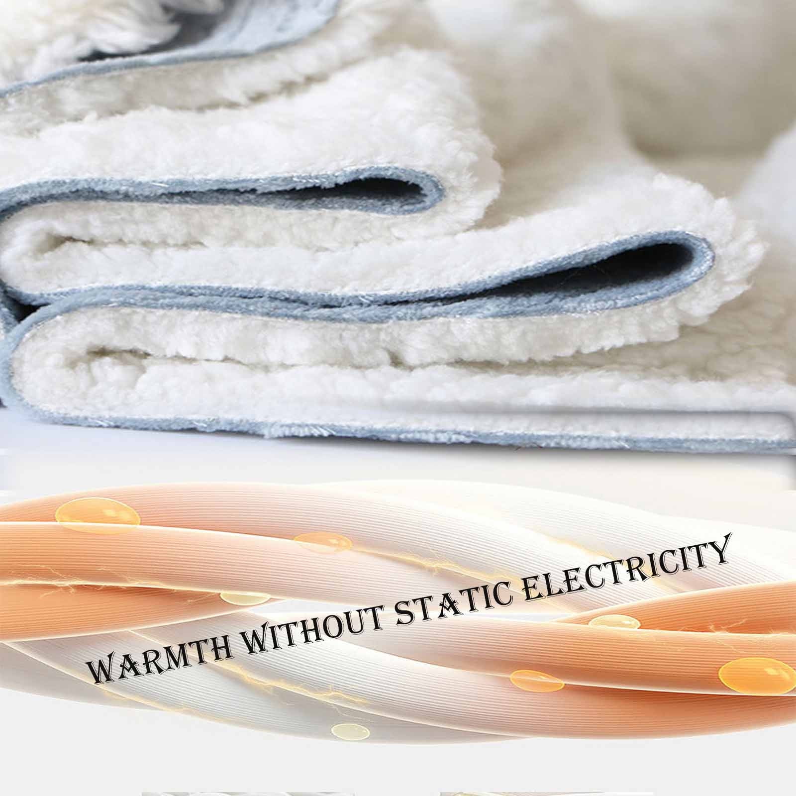 Kdkad Double-Sided Wearable Blanket