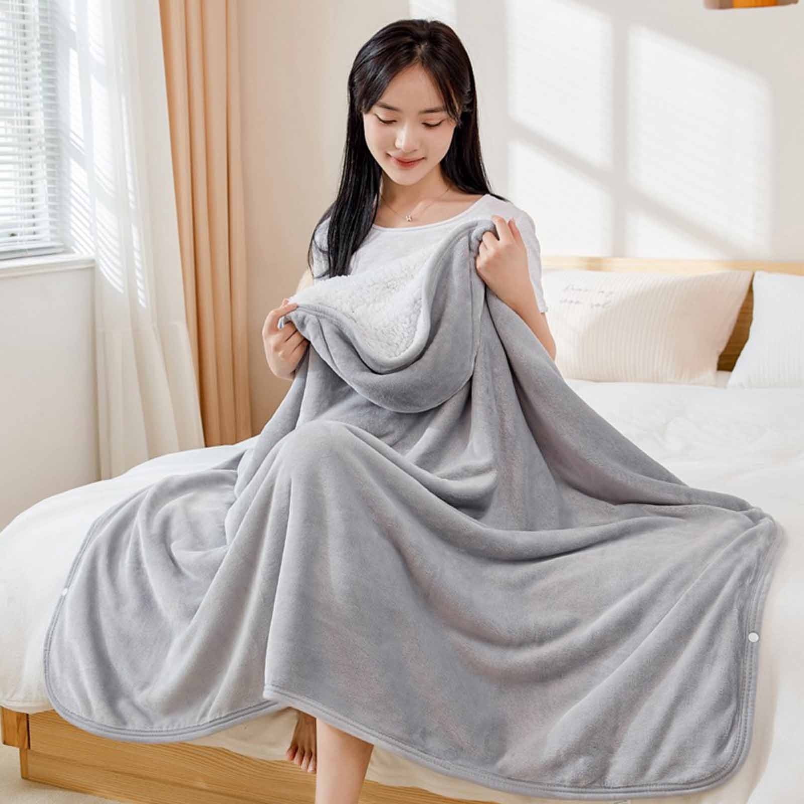 Kdkad Double-Sided Wearable Blanket