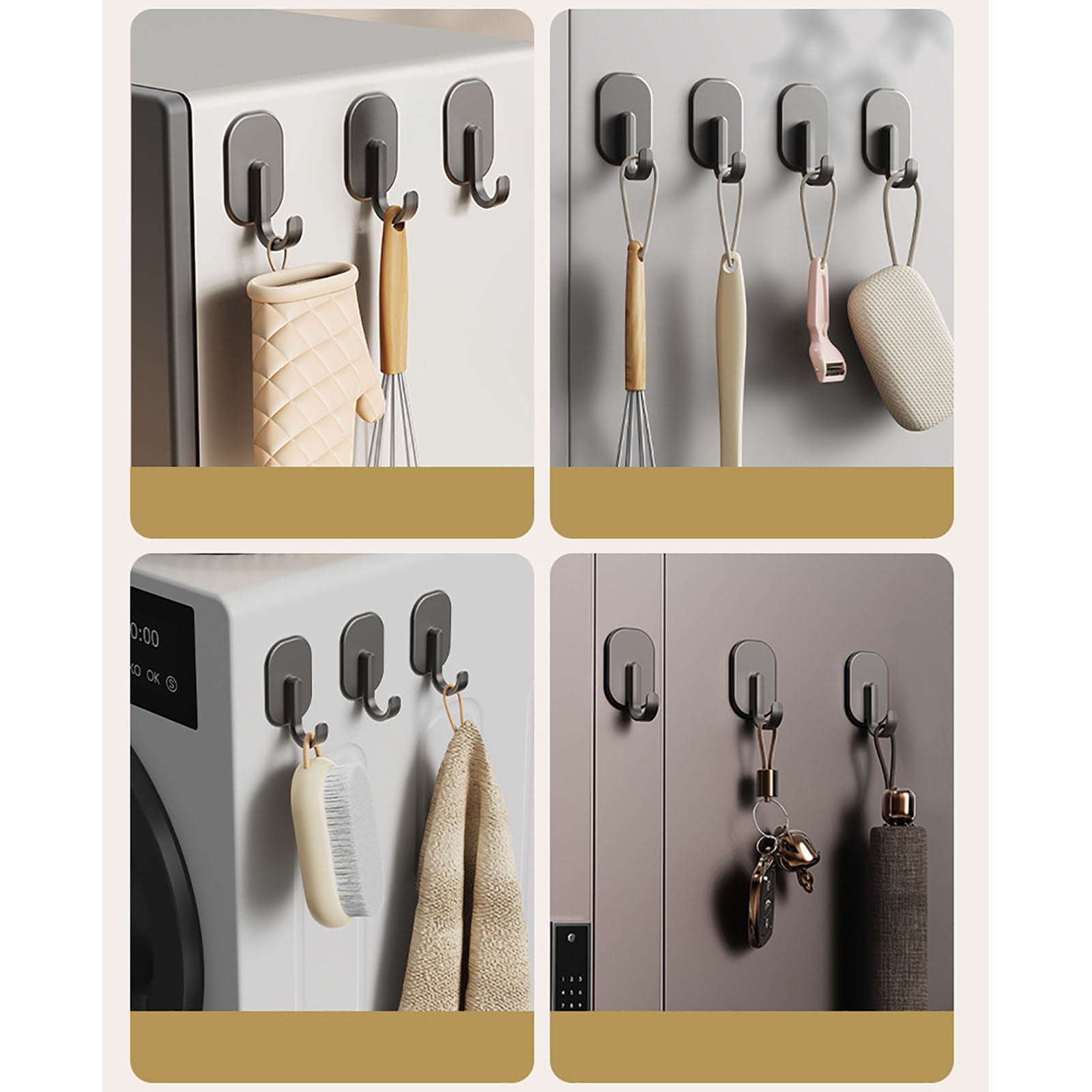 Darzheoy Magnetic Hook for Kitchen Refrigerator