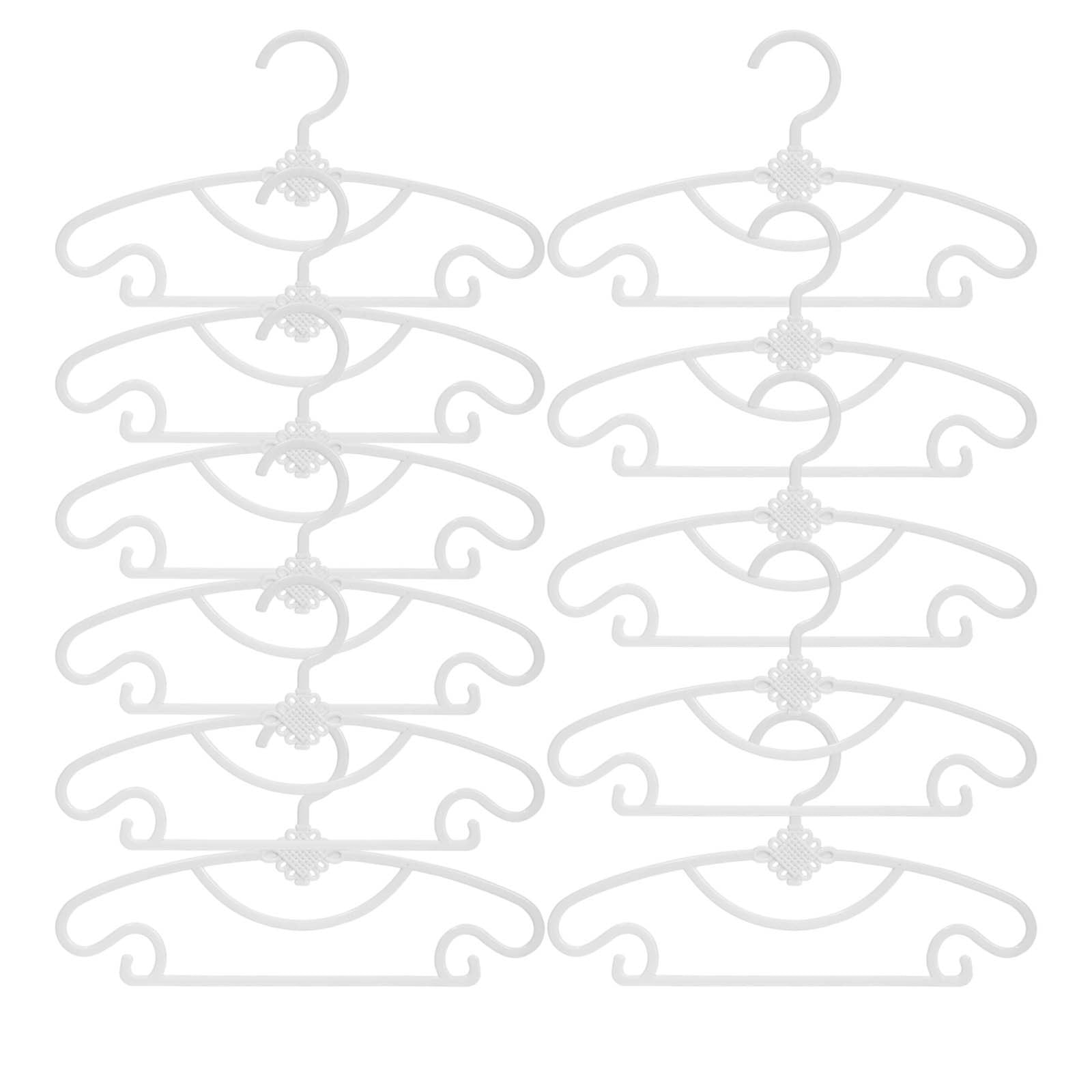 Kdkad 10-Pack Serviceable Kids%27 Clothes Hangers - Heavy-Duty Plastic Non-Slip Infant & Toddler Hangers for Closet Kdkad 10-Pack Serviceable Kids%27 Clothes Hangers - Heavy-Duty Plastic Non-Slip Infant & Toddler Hangers for Closet