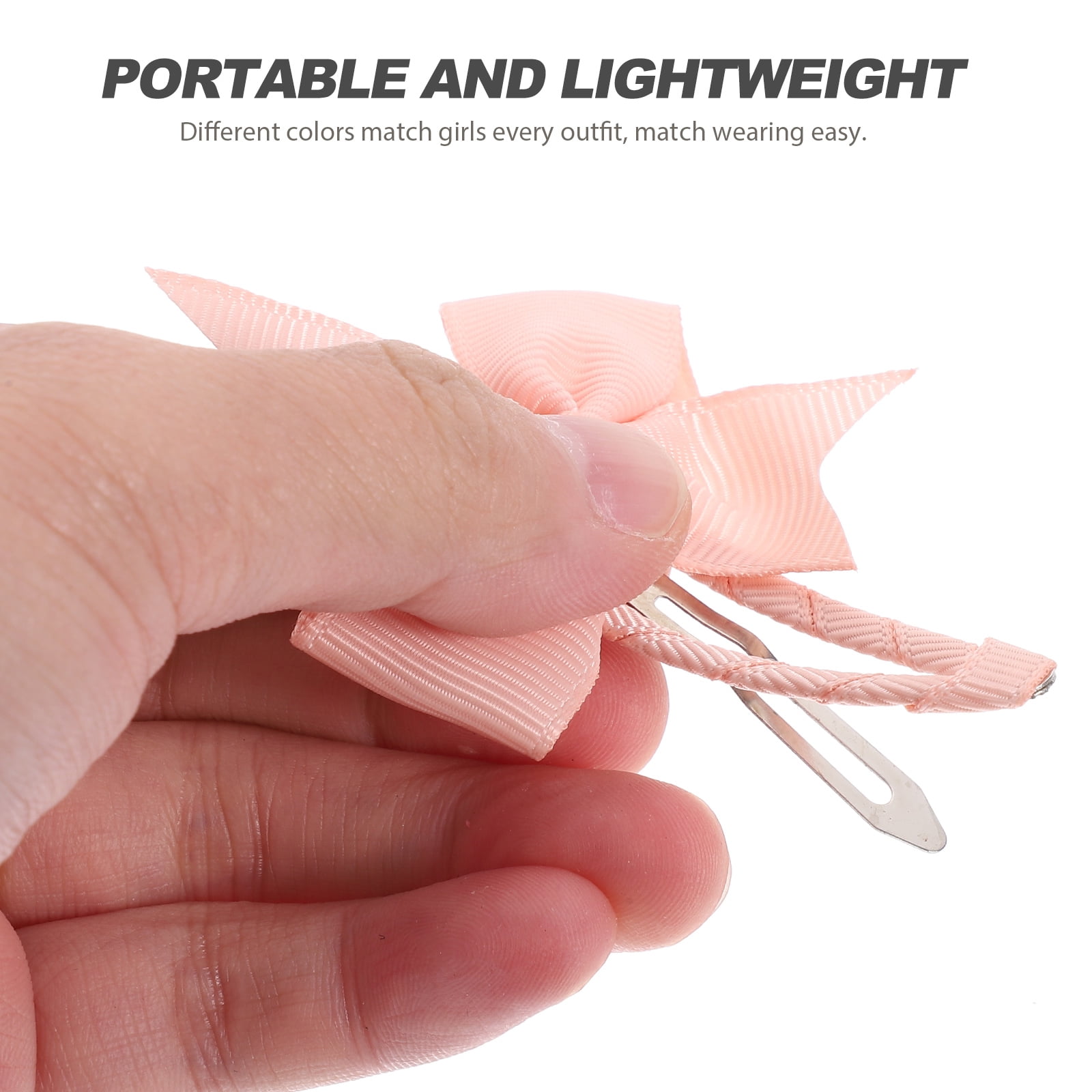 SKISUNO Decorative Hair Clip Girls 20Pcs 2.8X2.2In