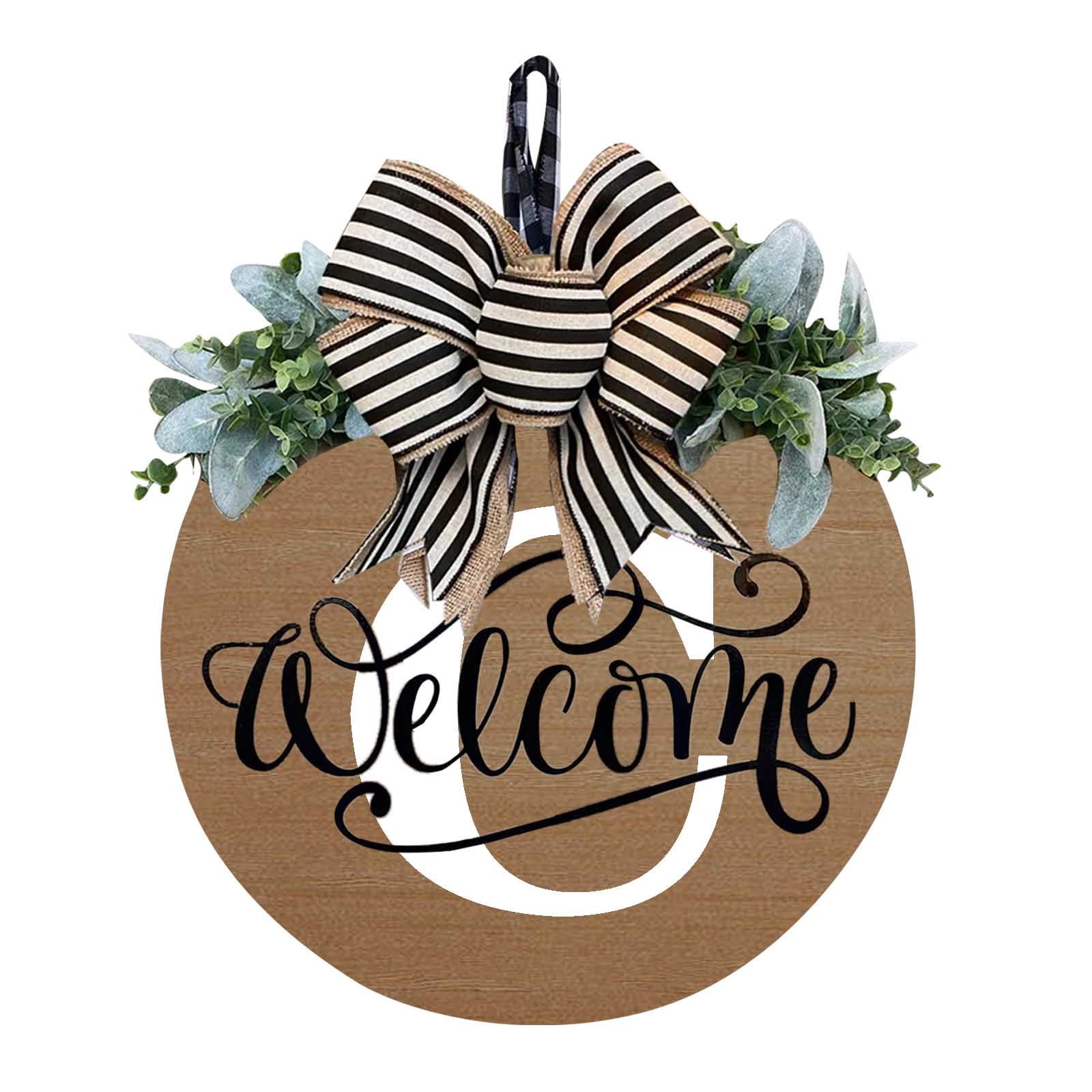 Darzheoy Initial Last Name Year Round Front Door Wreath Darzheoy Initial Last Name Year Round Front Door Wreath